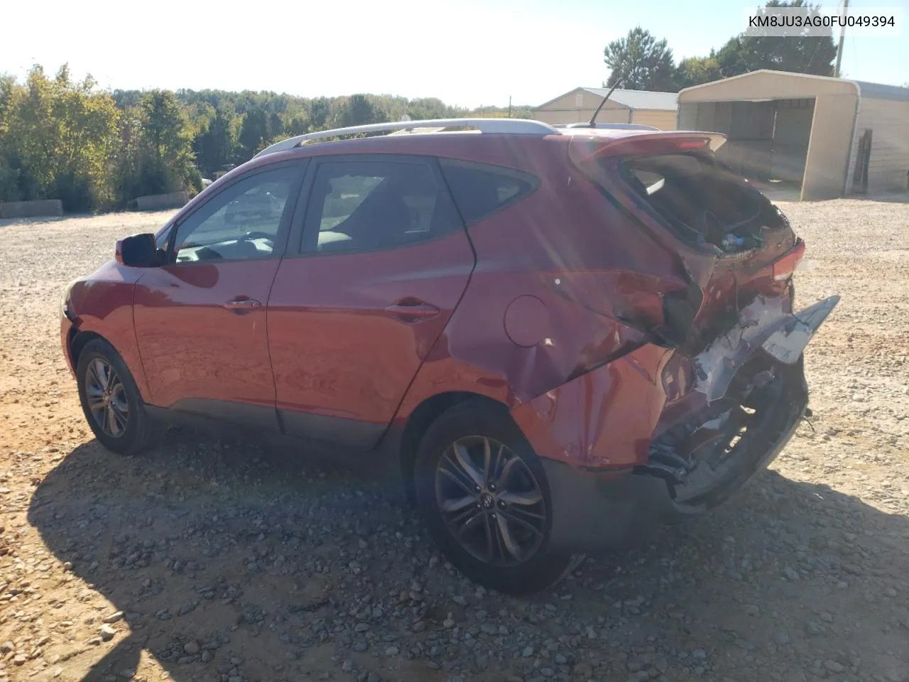 2015 Hyundai Tucson Limited VIN: KM8JU3AG0FU049394 Lot: 76668114