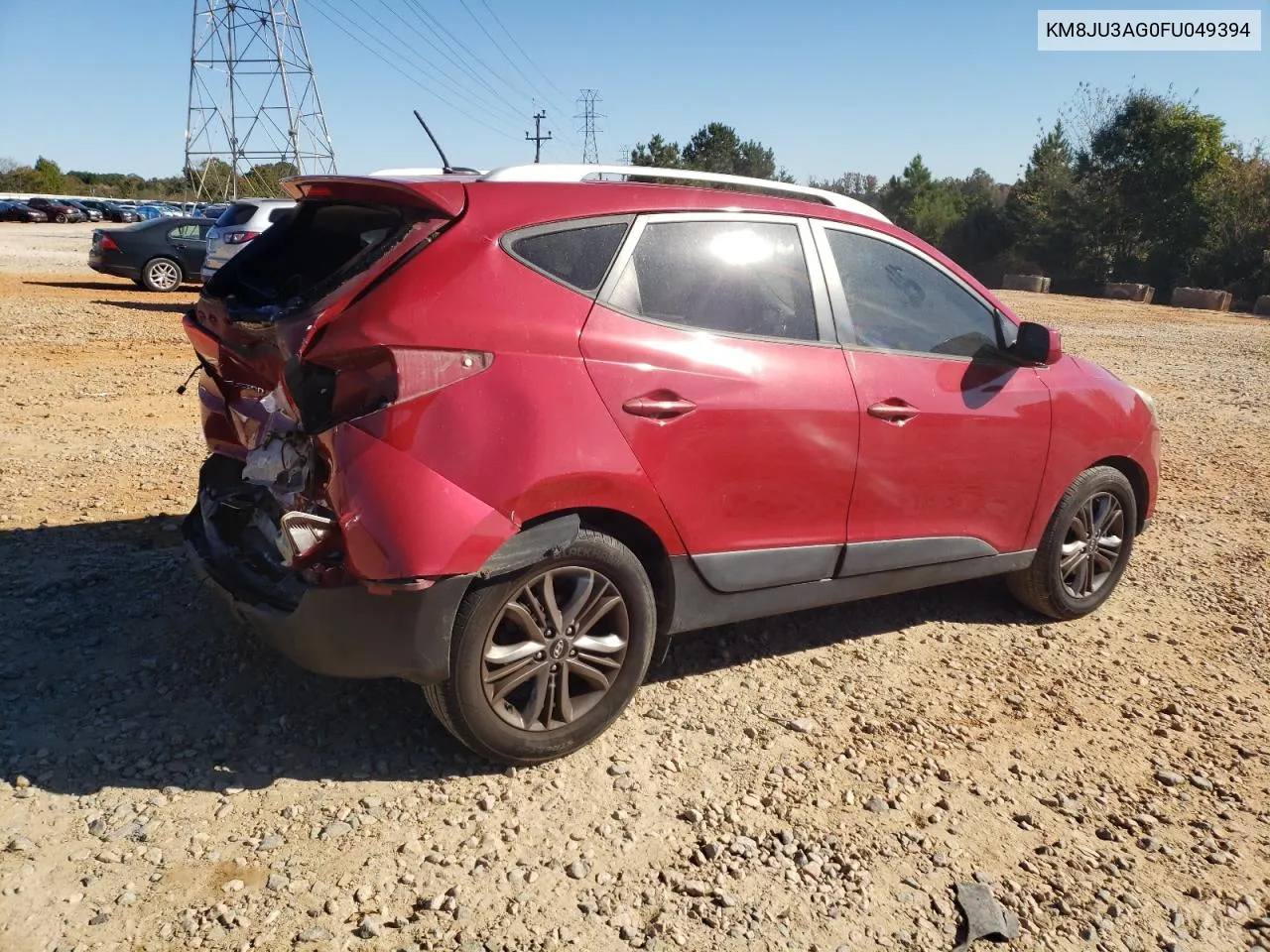 2015 Hyundai Tucson Limited VIN: KM8JU3AG0FU049394 Lot: 76668114