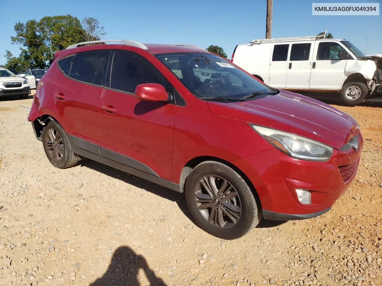 2015 Hyundai Tucson Limited VIN: KM8JU3AG0FU049394 Lot: 76668114