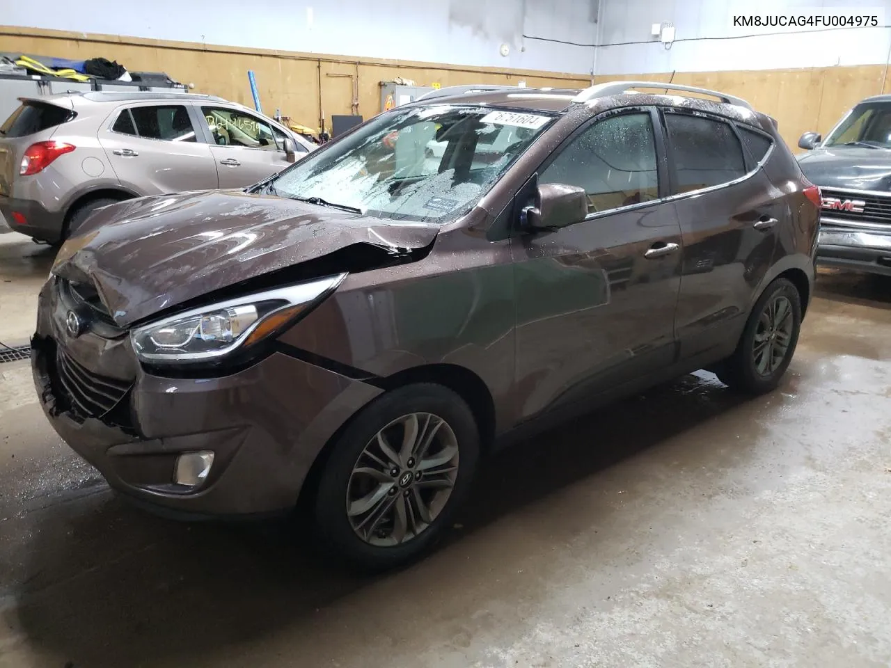 2015 Hyundai Tucson Limited VIN: KM8JUCAG4FU004975 Lot: 76751604