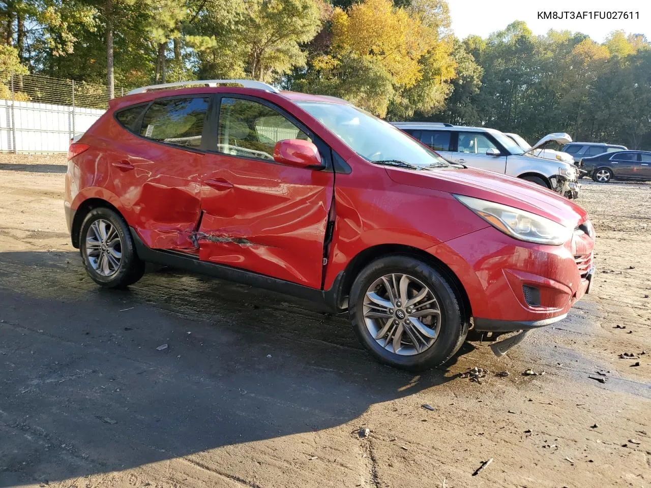 2015 Hyundai Tucson Gls VIN: KM8JT3AF1FU027611 Lot: 76911344