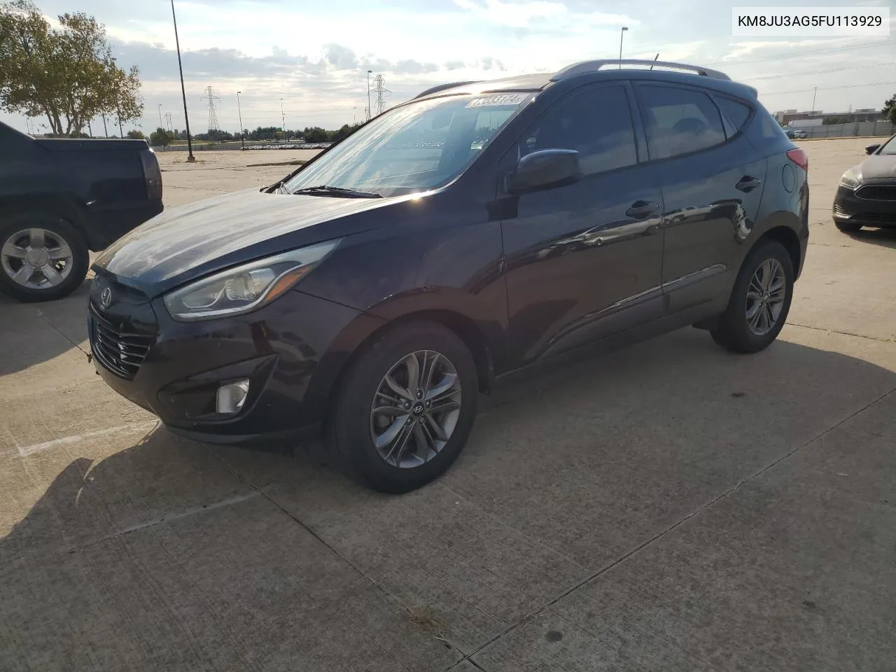 KM8JU3AG5FU113929 2015 Hyundai Tucson Limited