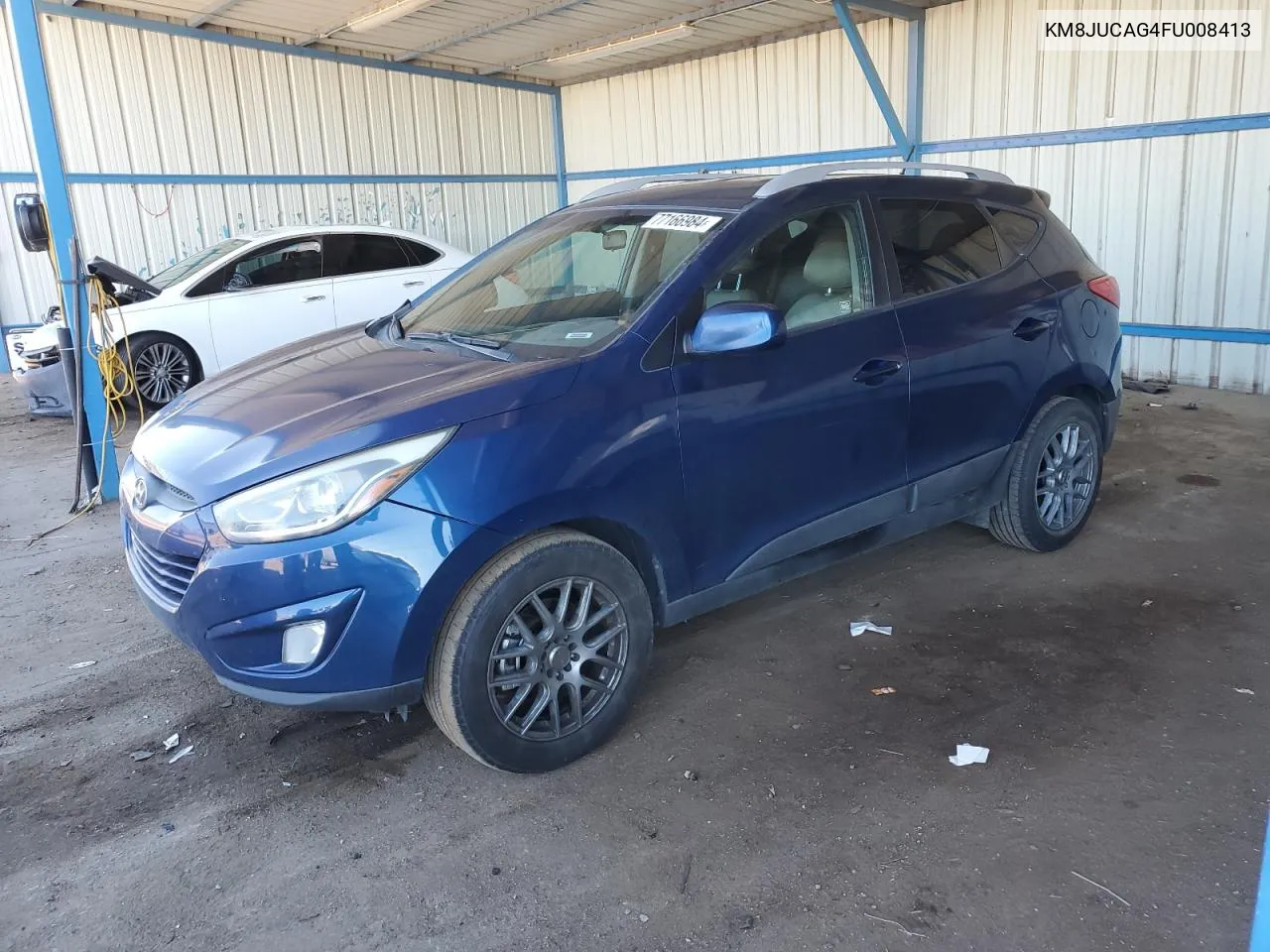 2015 Hyundai Tucson Limited VIN: KM8JUCAG4FU008413 Lot: 77166984