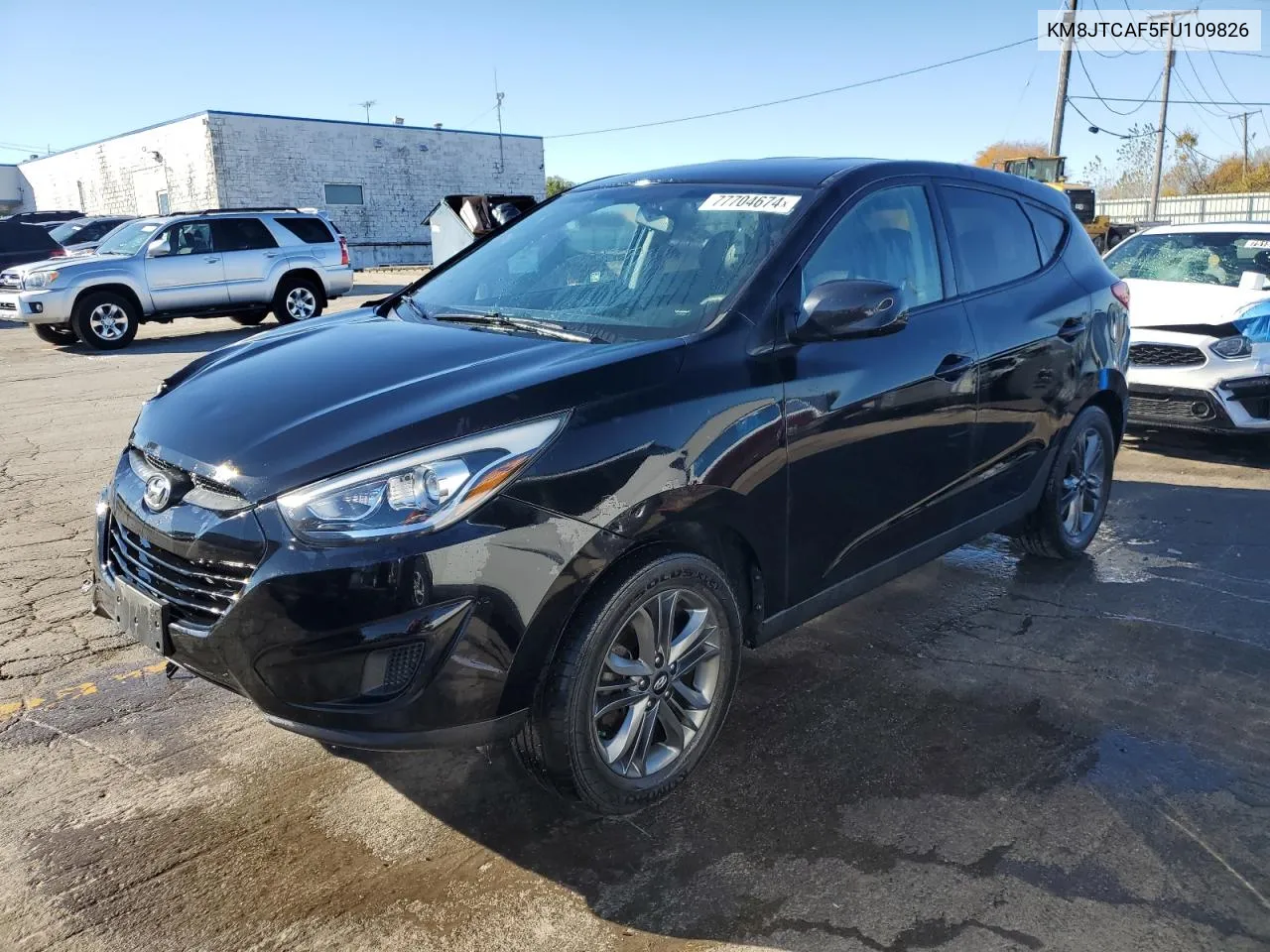 2015 Hyundai Tucson Gls VIN: KM8JTCAF5FU109826 Lot: 77704674