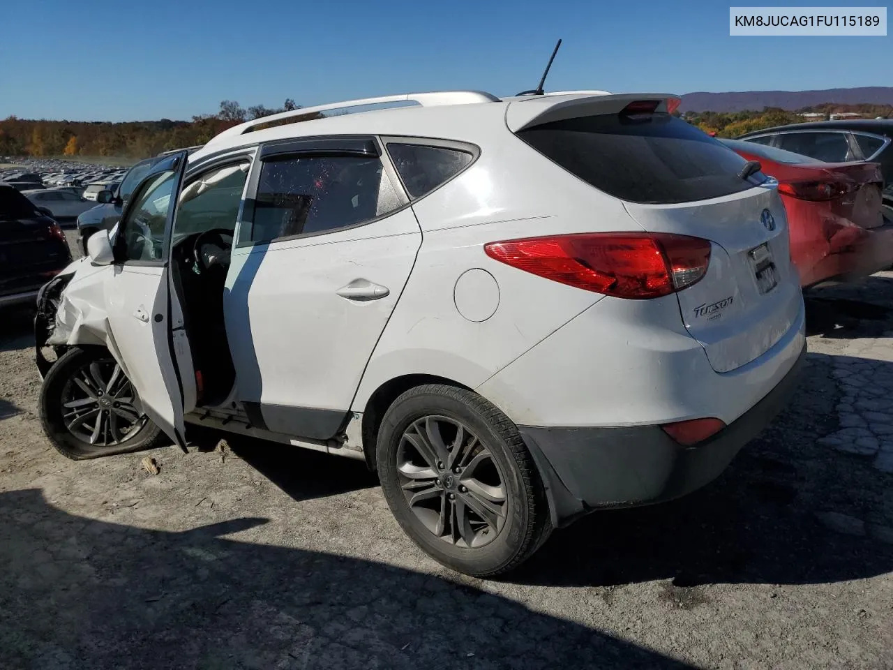 2015 Hyundai Tucson Limited VIN: KM8JUCAG1FU115189 Lot: 77847464