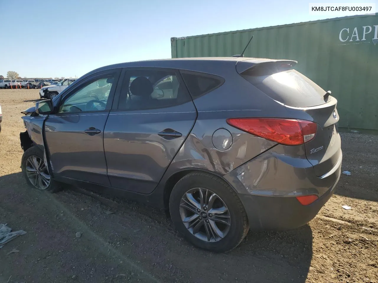 2015 Hyundai Tucson Gls VIN: KM8JTCAF8FU003497 Lot: 78376004