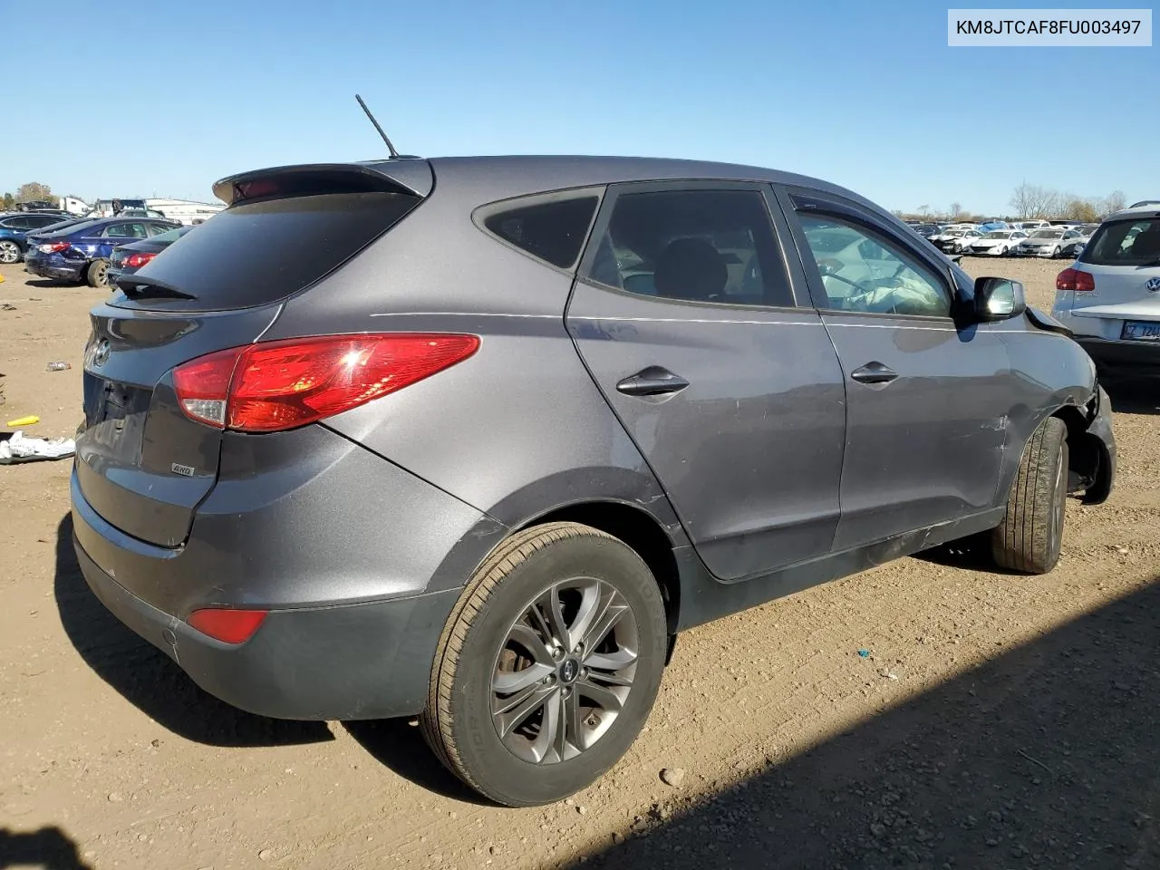 2015 Hyundai Tucson Gls VIN: KM8JTCAF8FU003497 Lot: 78376004