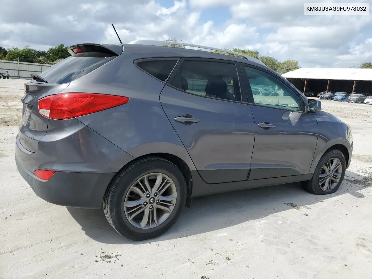 2015 Hyundai Tucson Limited VIN: KM8JU3AG9FU978032 Lot: 78378244