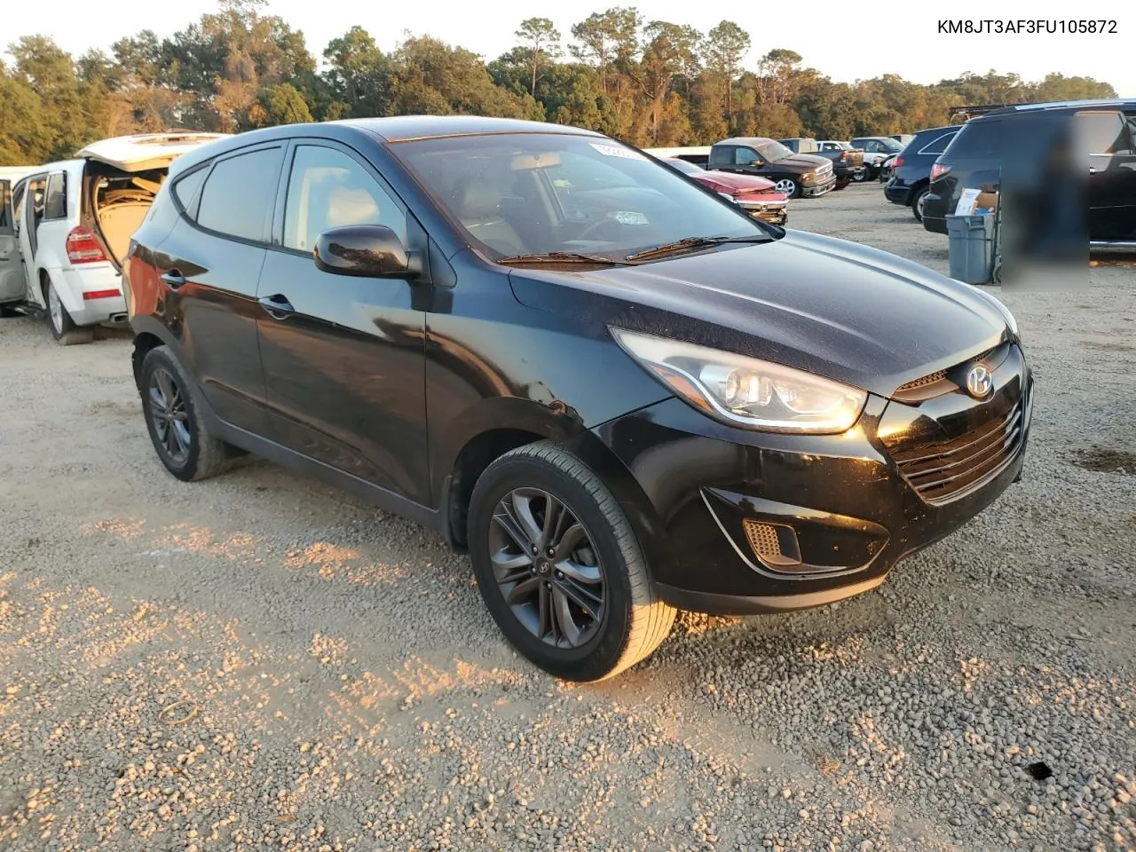 2015 Hyundai Tucson Gls VIN: KM8JT3AF3FU105872 Lot: 78383104