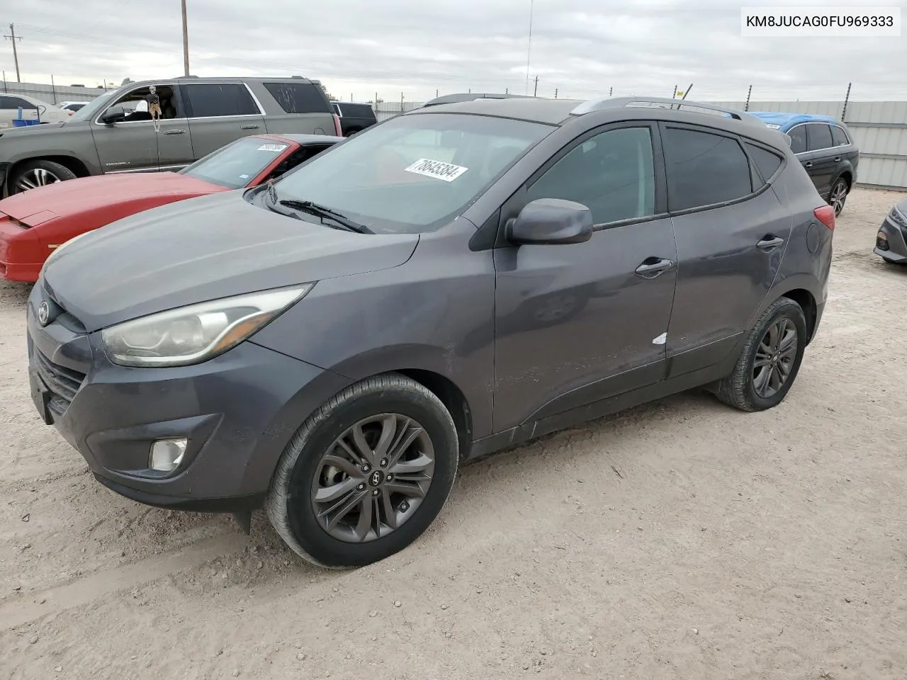 2015 Hyundai Tucson Limited VIN: KM8JUCAG0FU969333 Lot: 78645384