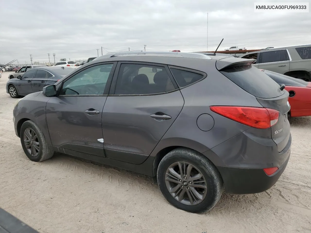 2015 Hyundai Tucson Limited VIN: KM8JUCAG0FU969333 Lot: 78645384