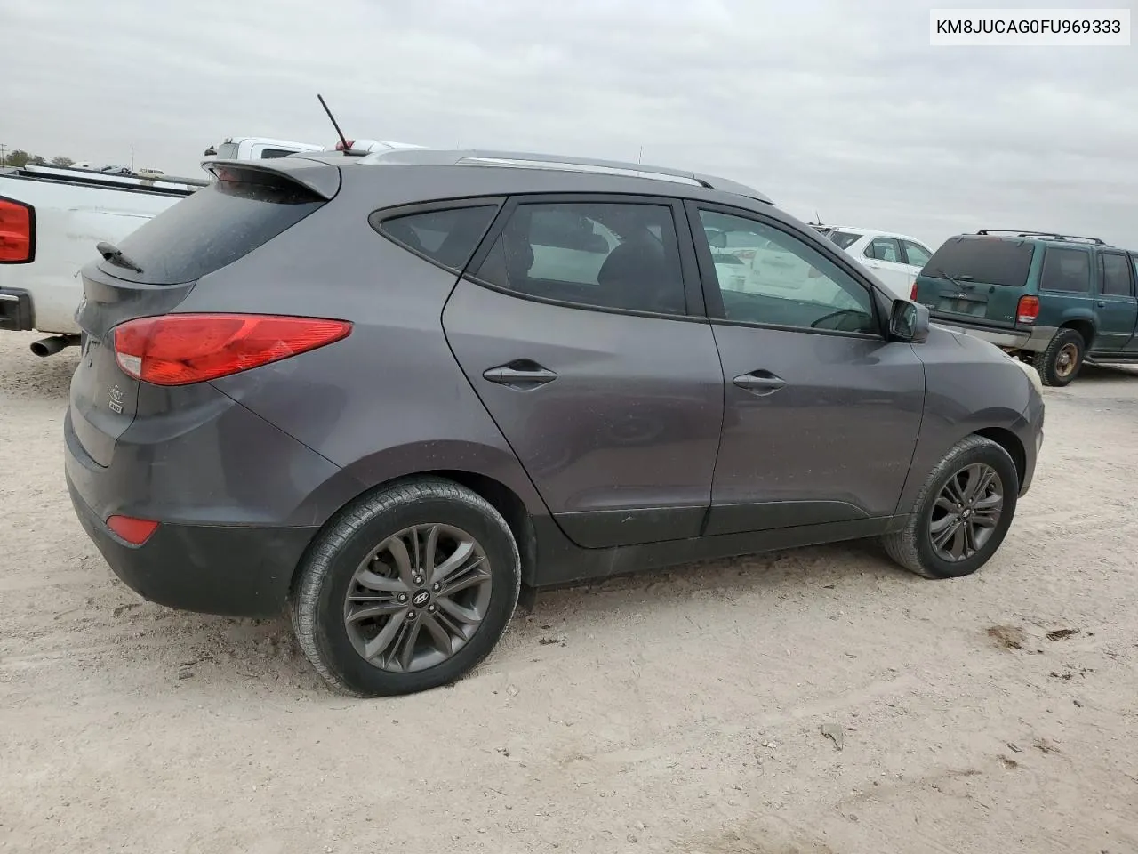 2015 Hyundai Tucson Limited VIN: KM8JUCAG0FU969333 Lot: 78645384