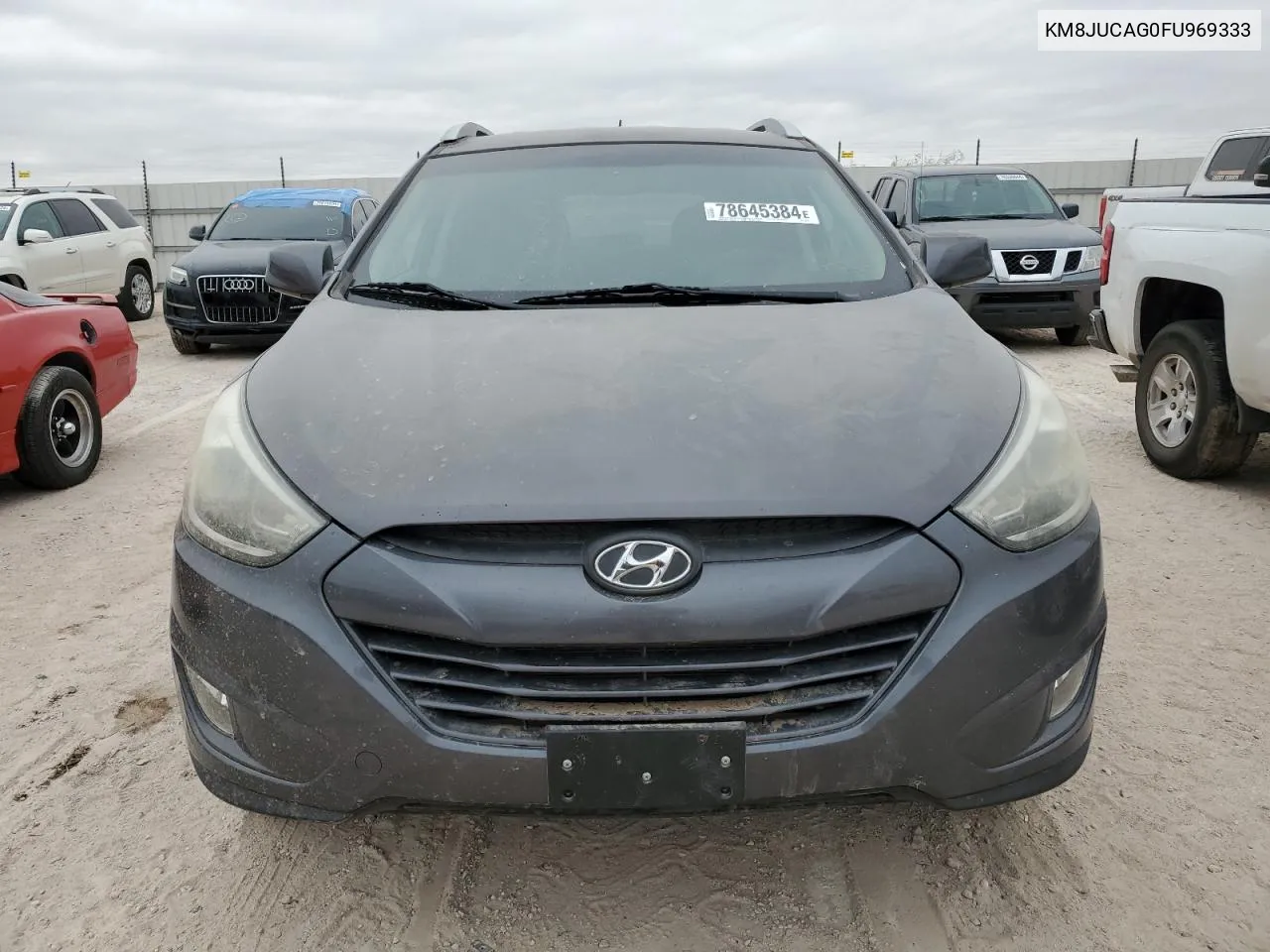 2015 Hyundai Tucson Limited VIN: KM8JUCAG0FU969333 Lot: 78645384