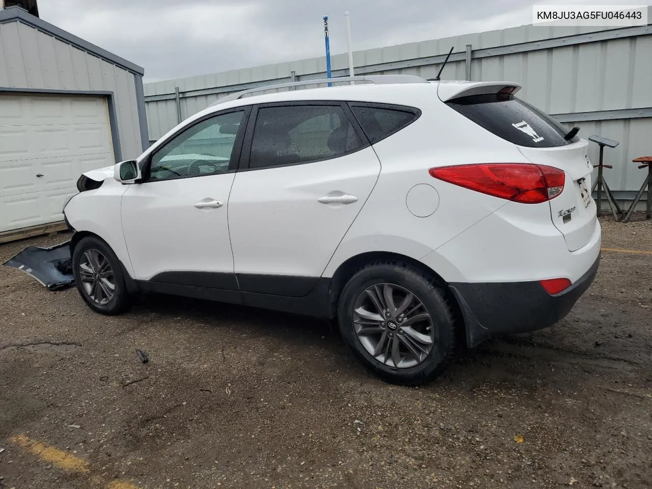 2015 Hyundai Tucson Limited VIN: KM8JU3AG5FU046443 Lot: 78723014