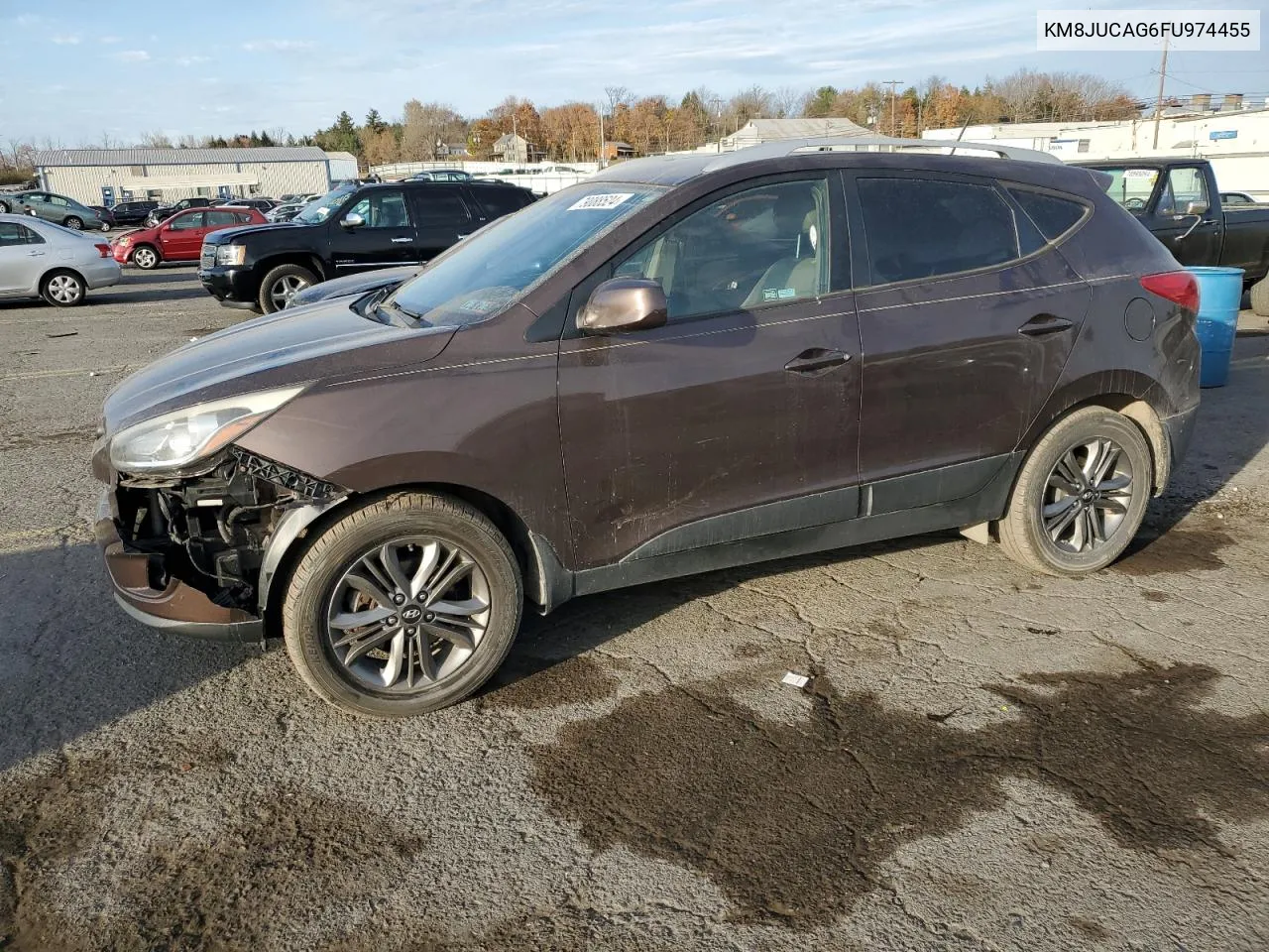 2015 Hyundai Tucson Limited VIN: KM8JUCAG6FU974455 Lot: 79088524