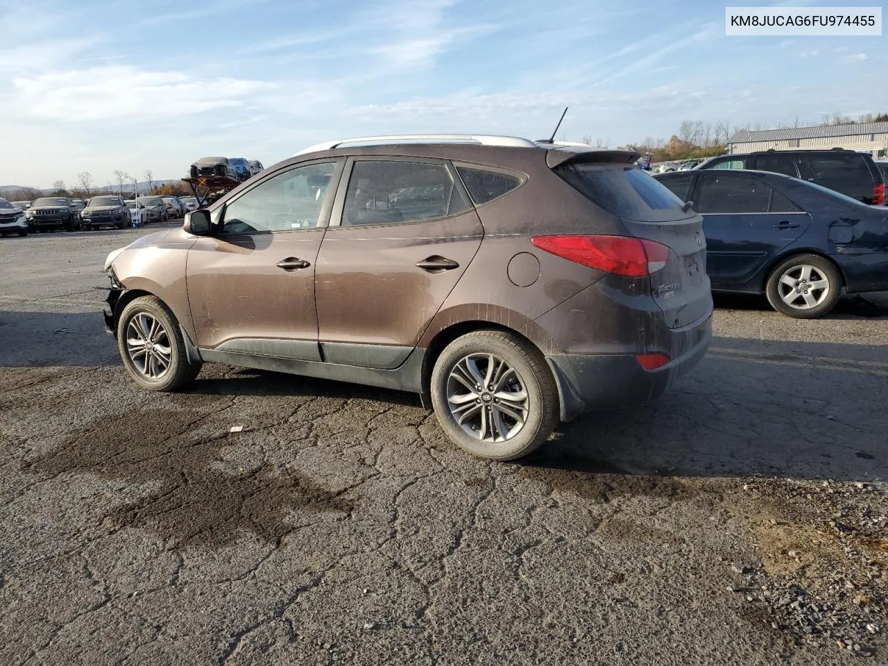 2015 Hyundai Tucson Limited VIN: KM8JUCAG6FU974455 Lot: 79088524