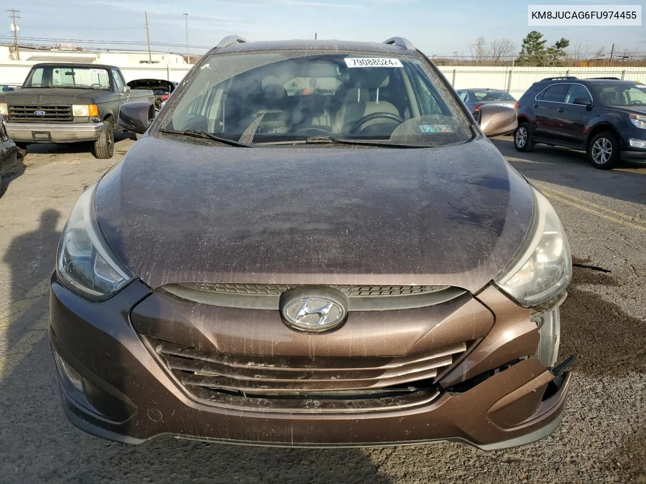 2015 Hyundai Tucson Limited VIN: KM8JUCAG6FU974455 Lot: 79088524