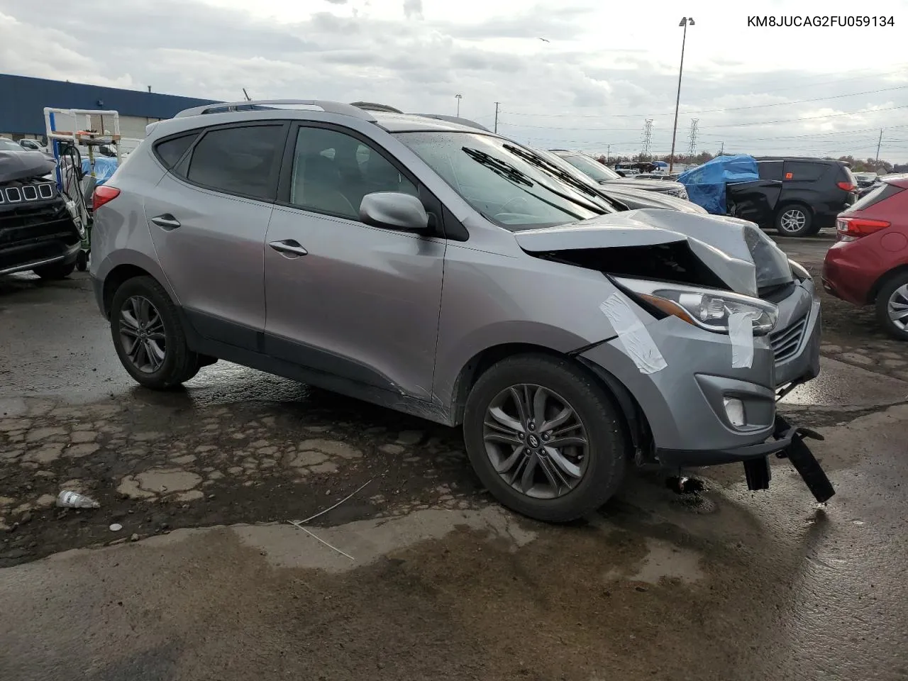 2015 Hyundai Tucson Limited VIN: KM8JUCAG2FU059134 Lot: 79119824