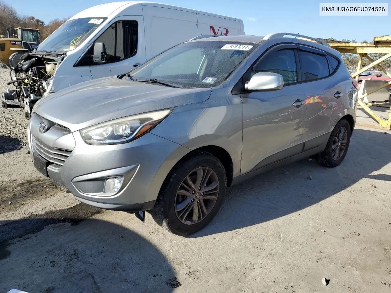 2015 Hyundai Tucson Limited VIN: KM8JU3AG6FU074526 Lot: 79389214