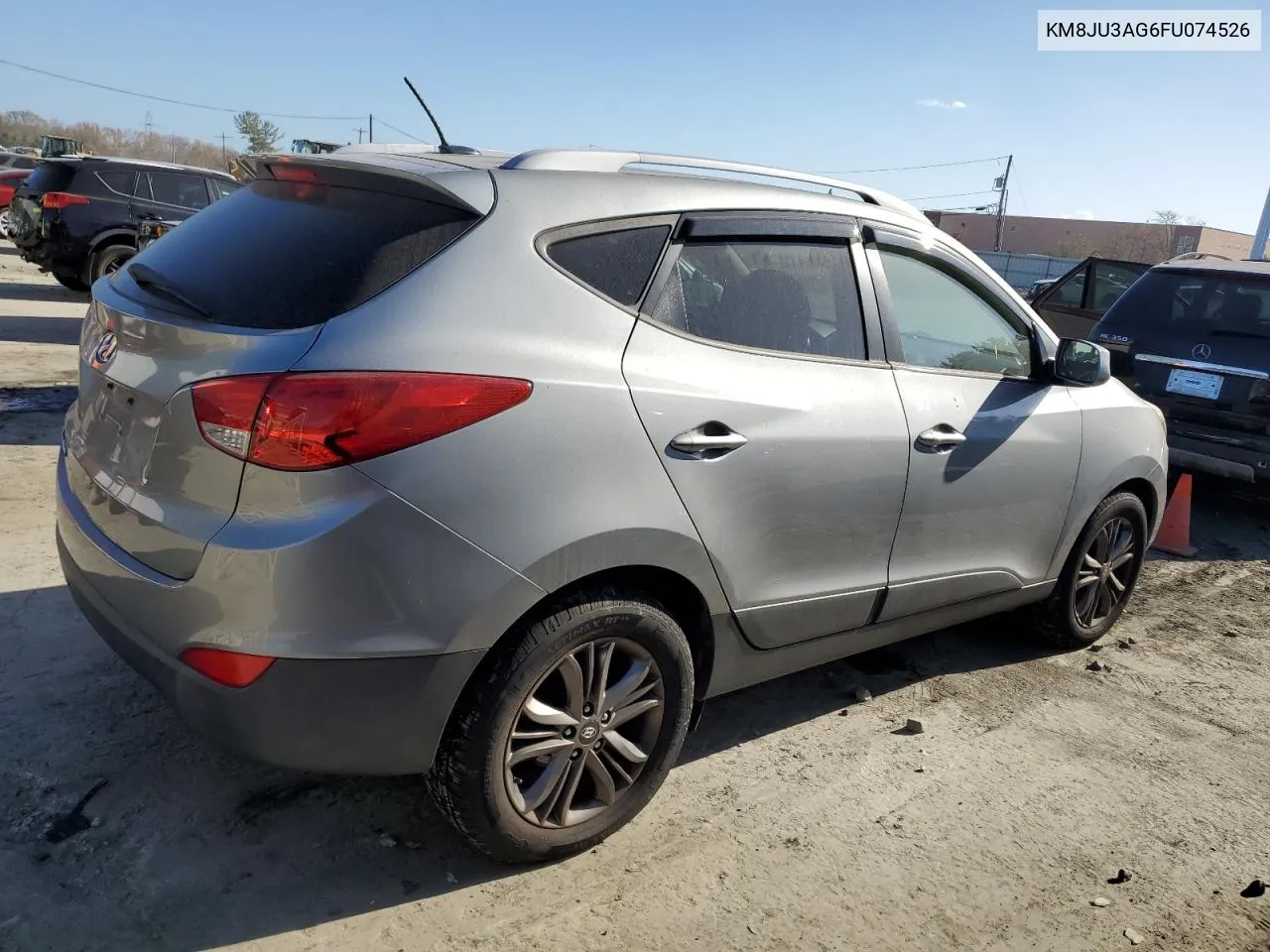 2015 Hyundai Tucson Limited VIN: KM8JU3AG6FU074526 Lot: 79389214