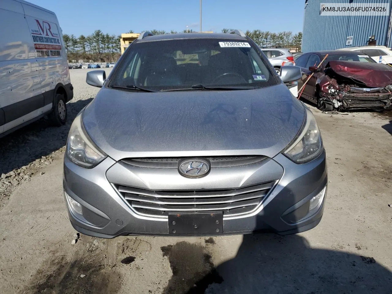 2015 Hyundai Tucson Limited VIN: KM8JU3AG6FU074526 Lot: 79389214