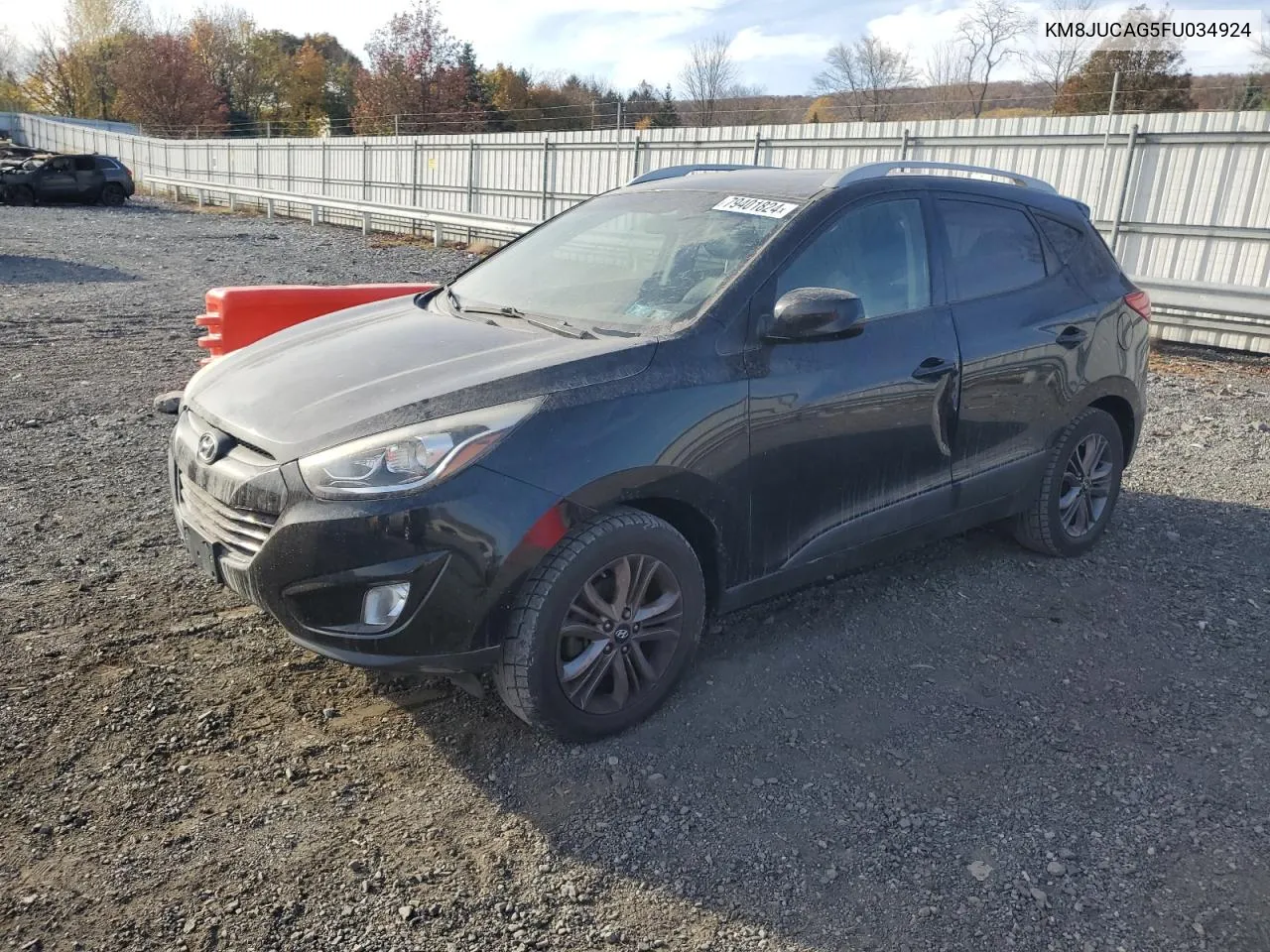 2015 Hyundai Tucson Limited VIN: KM8JUCAG5FU034924 Lot: 79401824