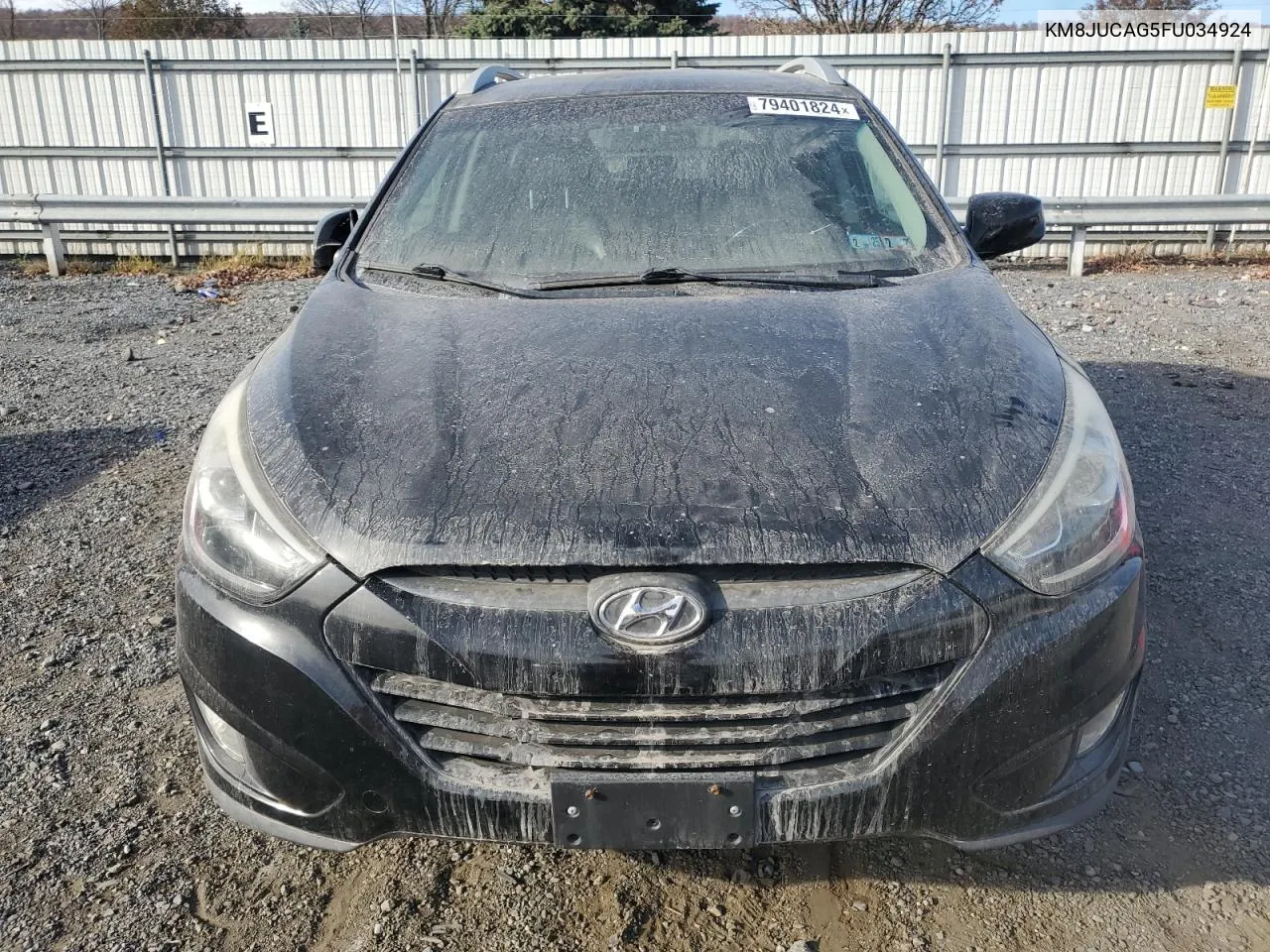 2015 Hyundai Tucson Limited VIN: KM8JUCAG5FU034924 Lot: 79401824