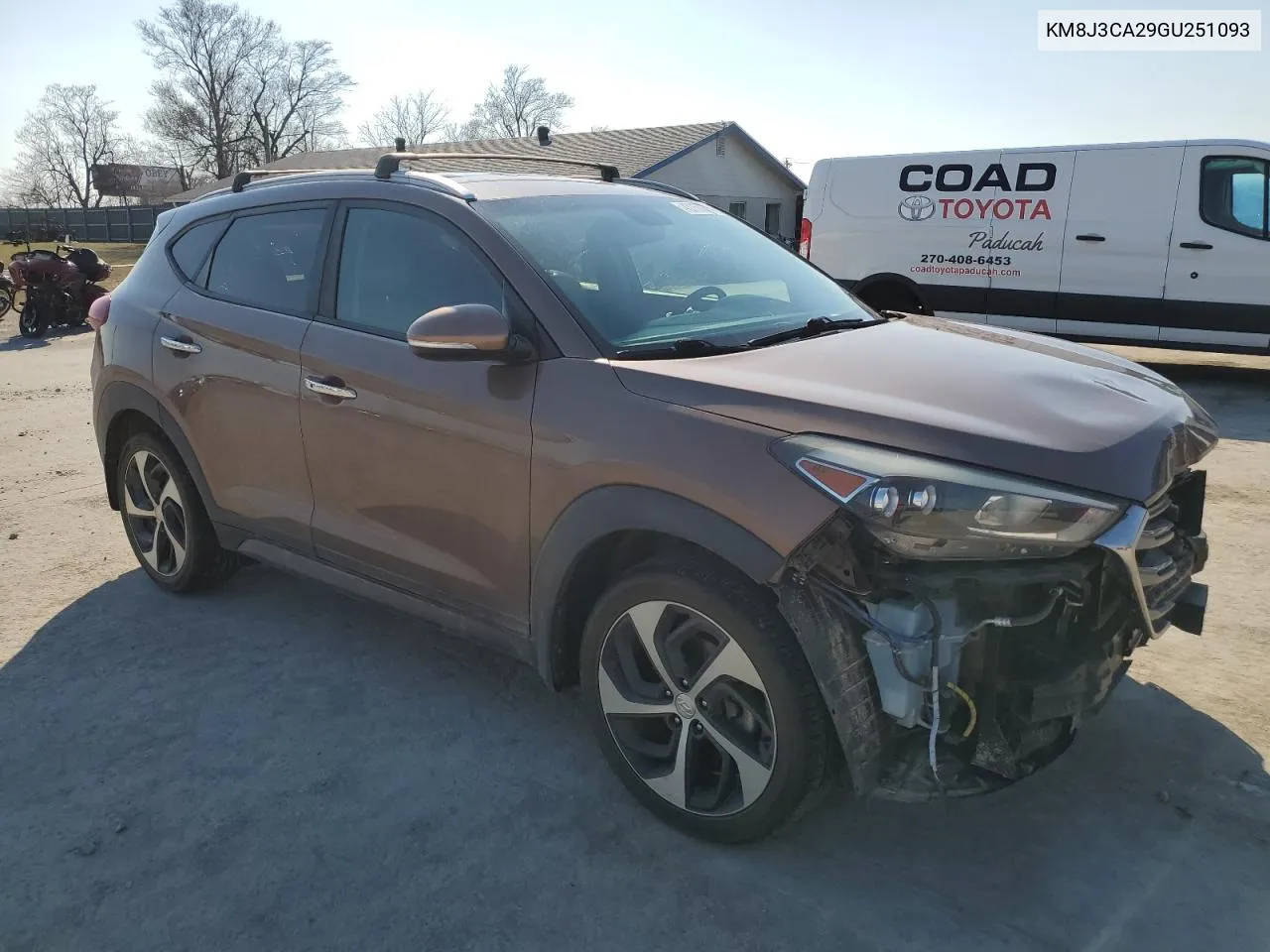 2016 Hyundai Tucson Limited VIN: KM8J3CA29GU251093 Lot: 43758374