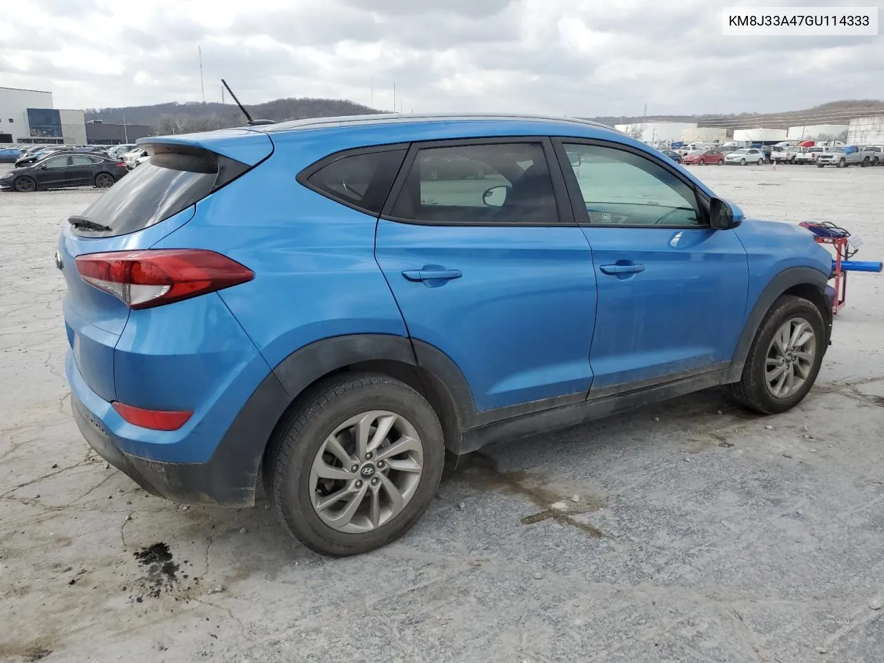 2016 Hyundai Tucson Limited VIN: KM8J33A47GU114333 Lot: 45162364