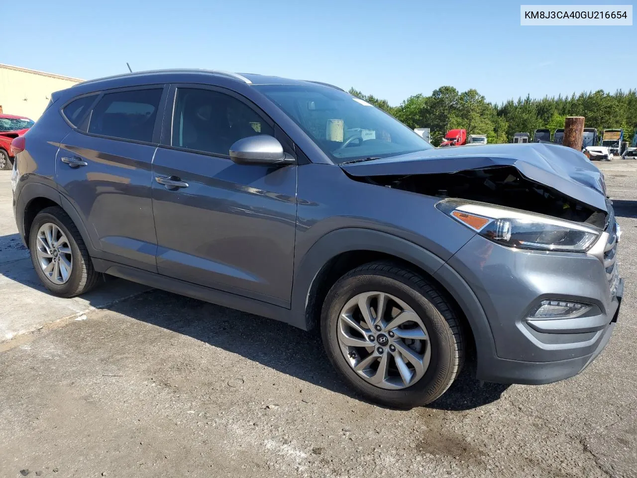 2016 Hyundai Tucson Limited VIN: KM8J3CA40GU216654 Lot: 51962314