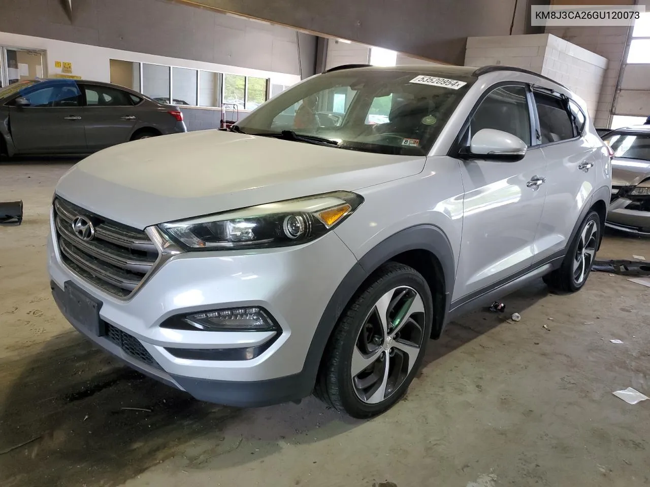 2016 Hyundai Tucson Limited VIN: KM8J3CA26GU120073 Lot: 53520954