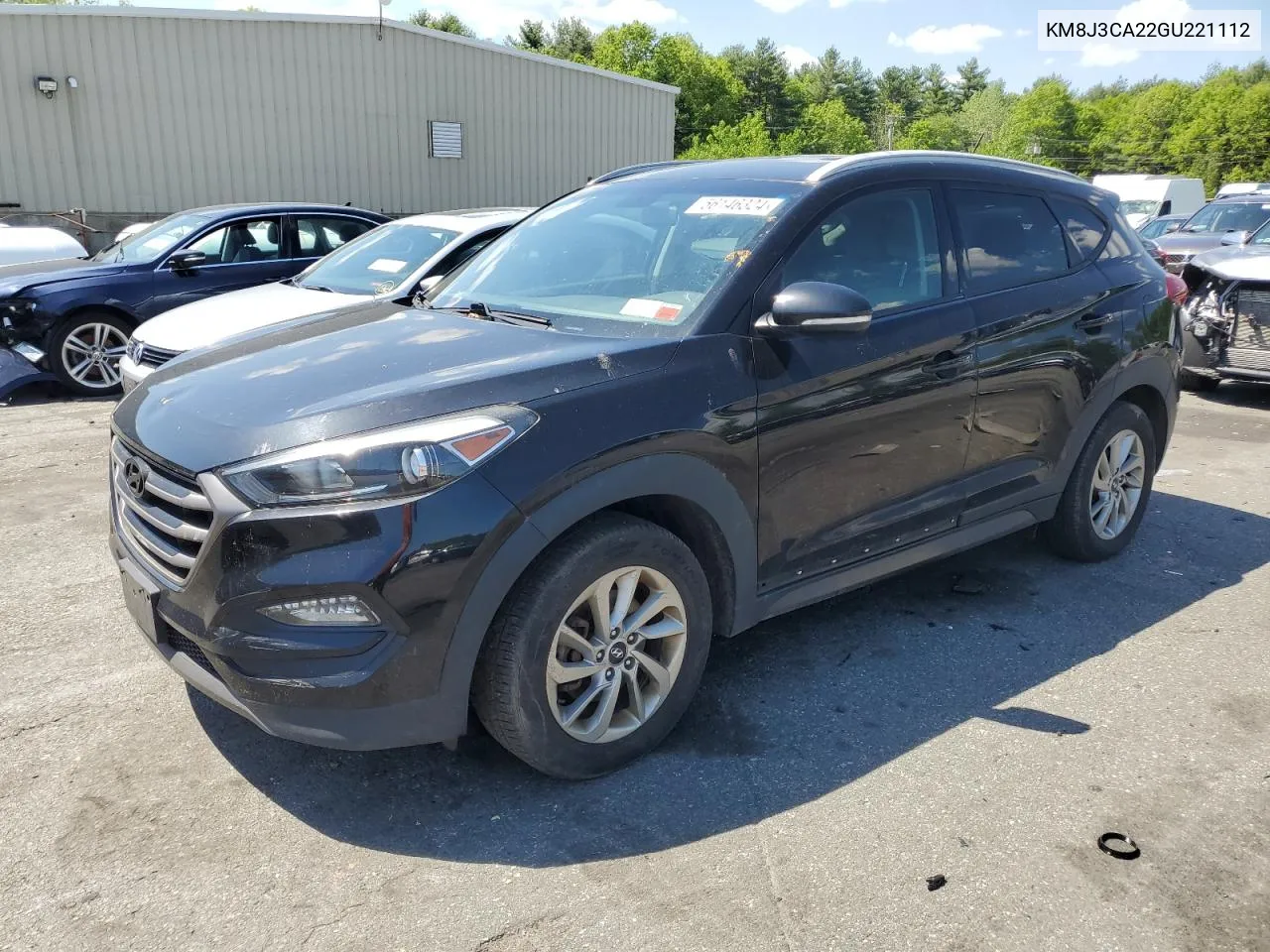 2016 Hyundai Tucson Limited VIN: KM8J3CA22GU221112 Lot: 56146324