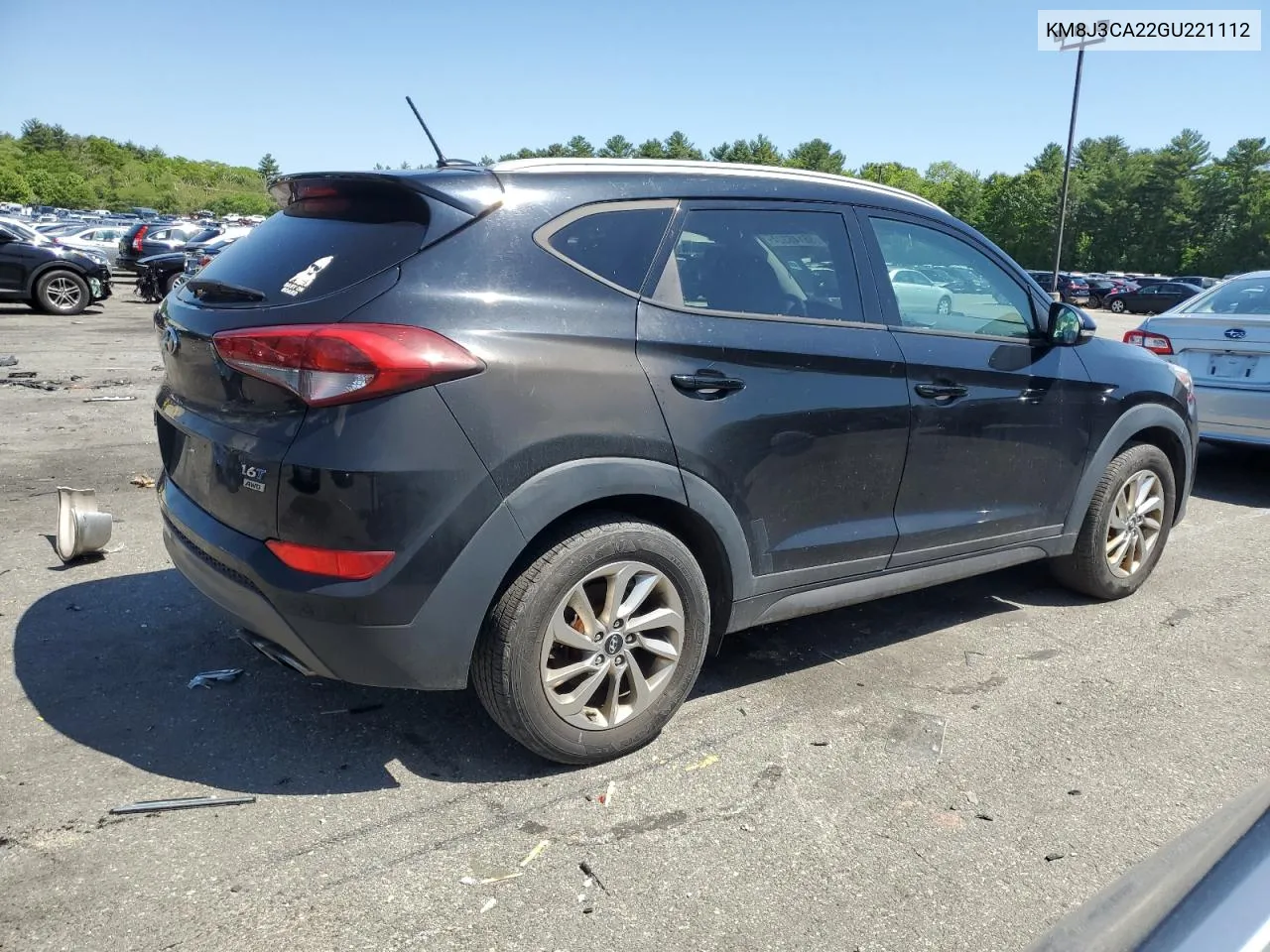 2016 Hyundai Tucson Limited VIN: KM8J3CA22GU221112 Lot: 56146324