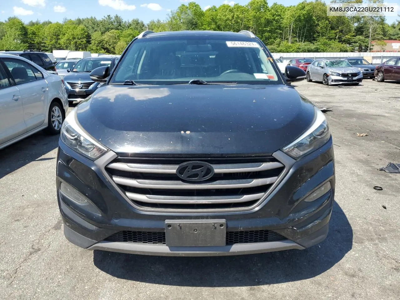 2016 Hyundai Tucson Limited VIN: KM8J3CA22GU221112 Lot: 56146324