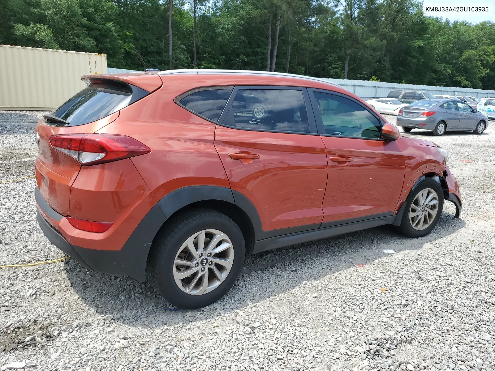 2016 Hyundai Tucson Limited VIN: KM8J33A42GU103935 Lot: 56430524