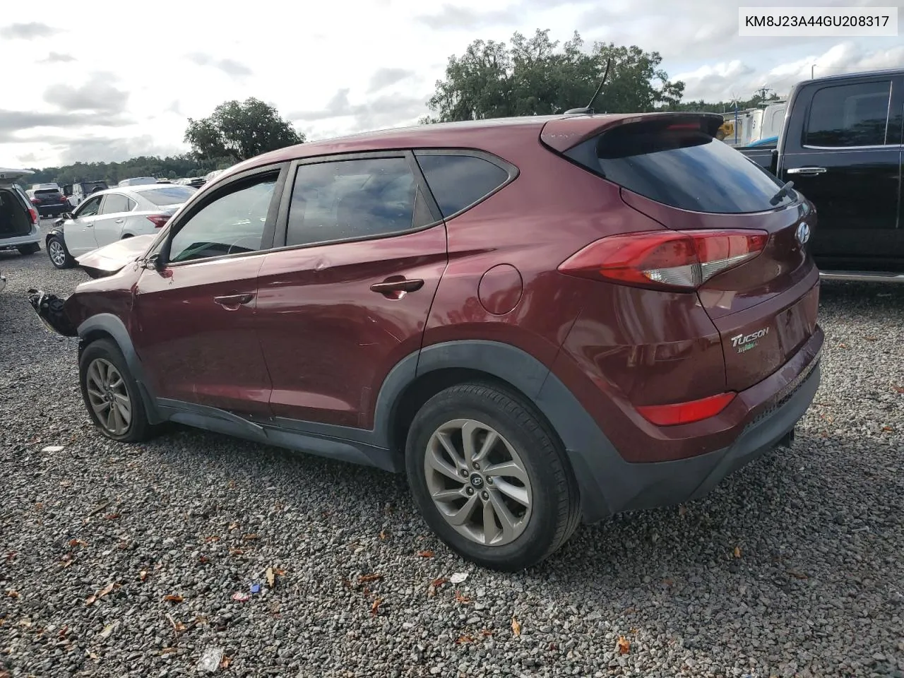 2016 Hyundai Tucson Se VIN: KM8J23A44GU208317 Lot: 59111444