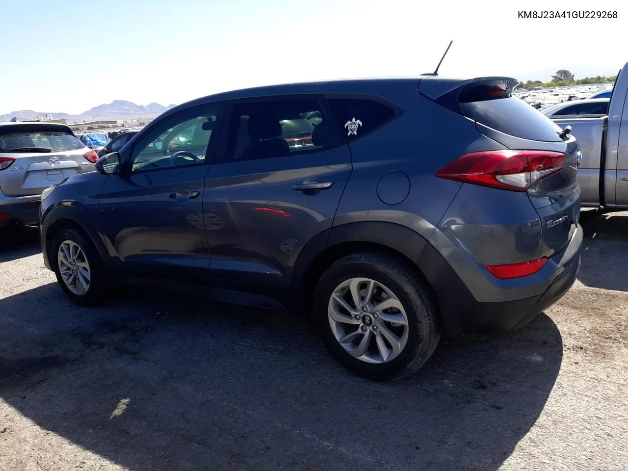 2016 Hyundai Tucson Se VIN: KM8J23A41GU229268 Lot: 59875924