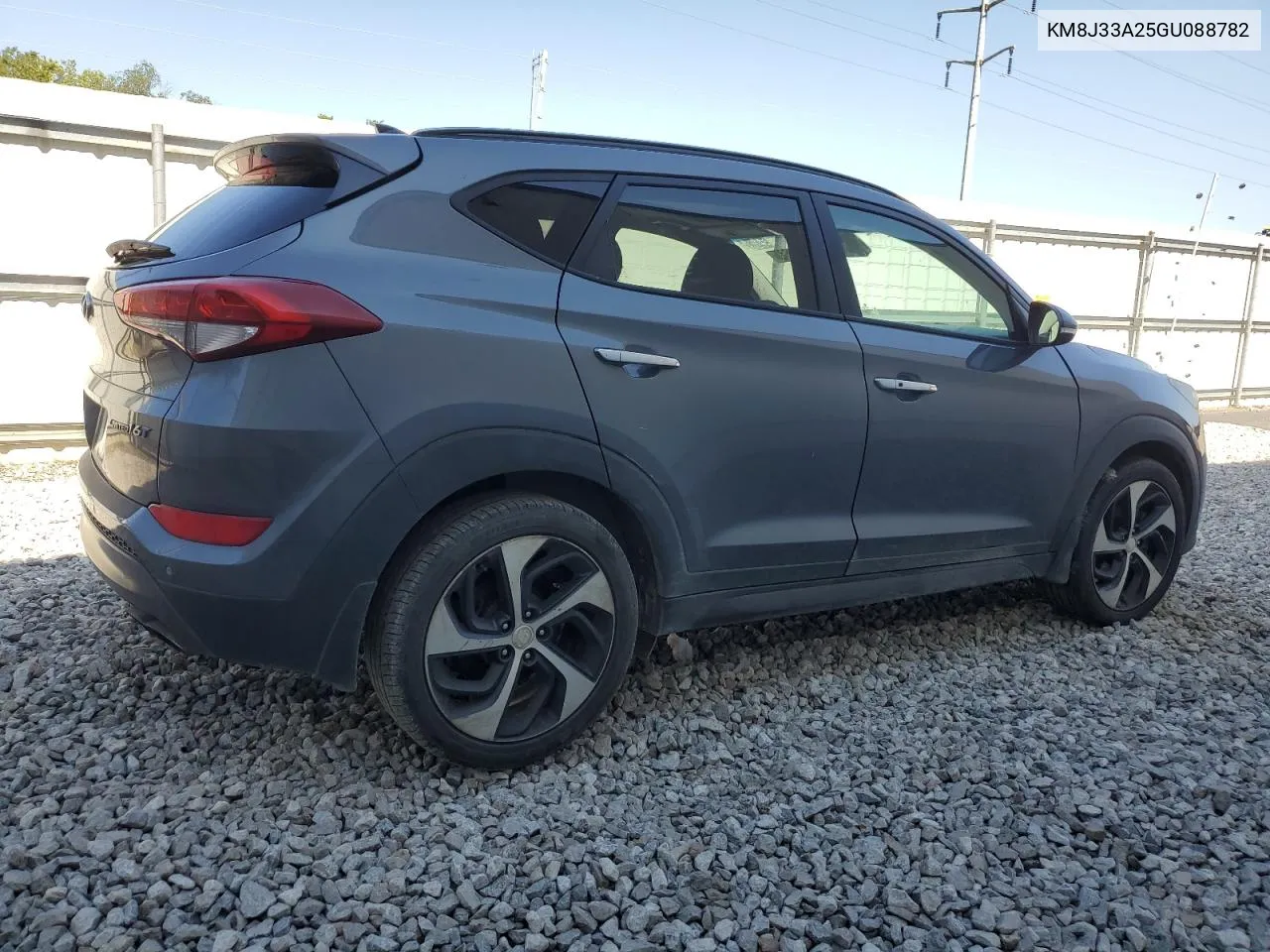 2016 Hyundai Tucson Limited VIN: KM8J33A25GU088782 Lot: 62745364