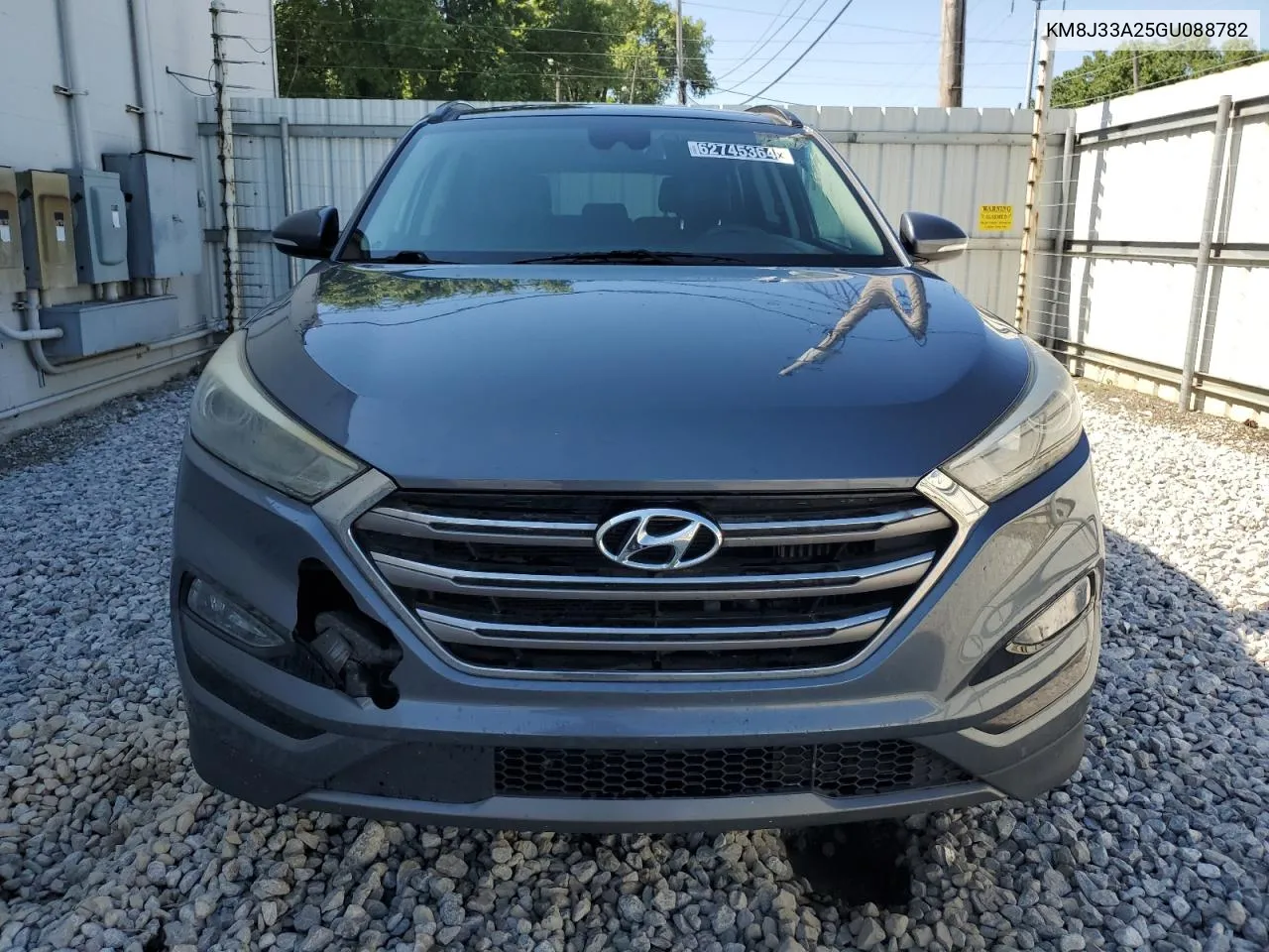 2016 Hyundai Tucson Limited VIN: KM8J33A25GU088782 Lot: 62745364