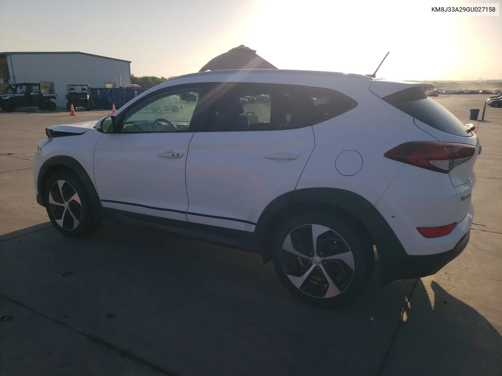 2016 Hyundai Tucson Limited VIN: KM8J33A29GU027158 Lot: 62765394