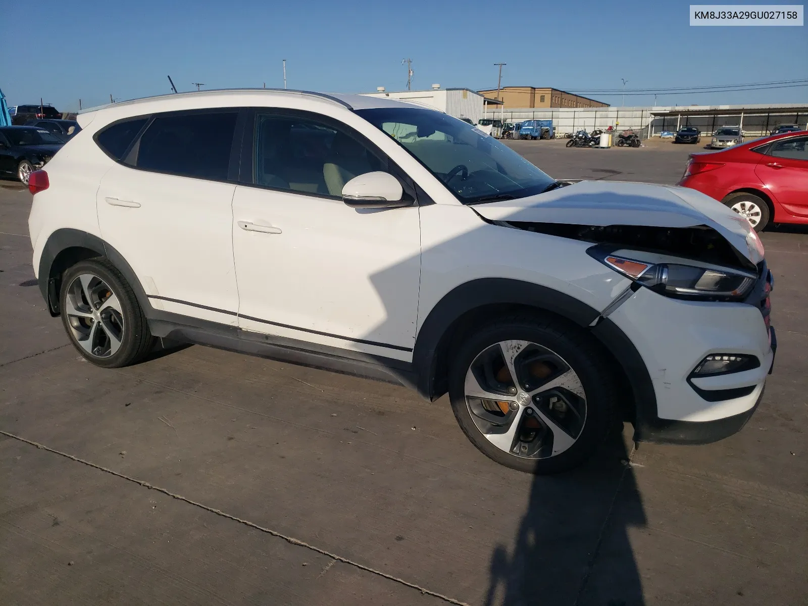 2016 Hyundai Tucson Limited VIN: KM8J33A29GU027158 Lot: 62765394