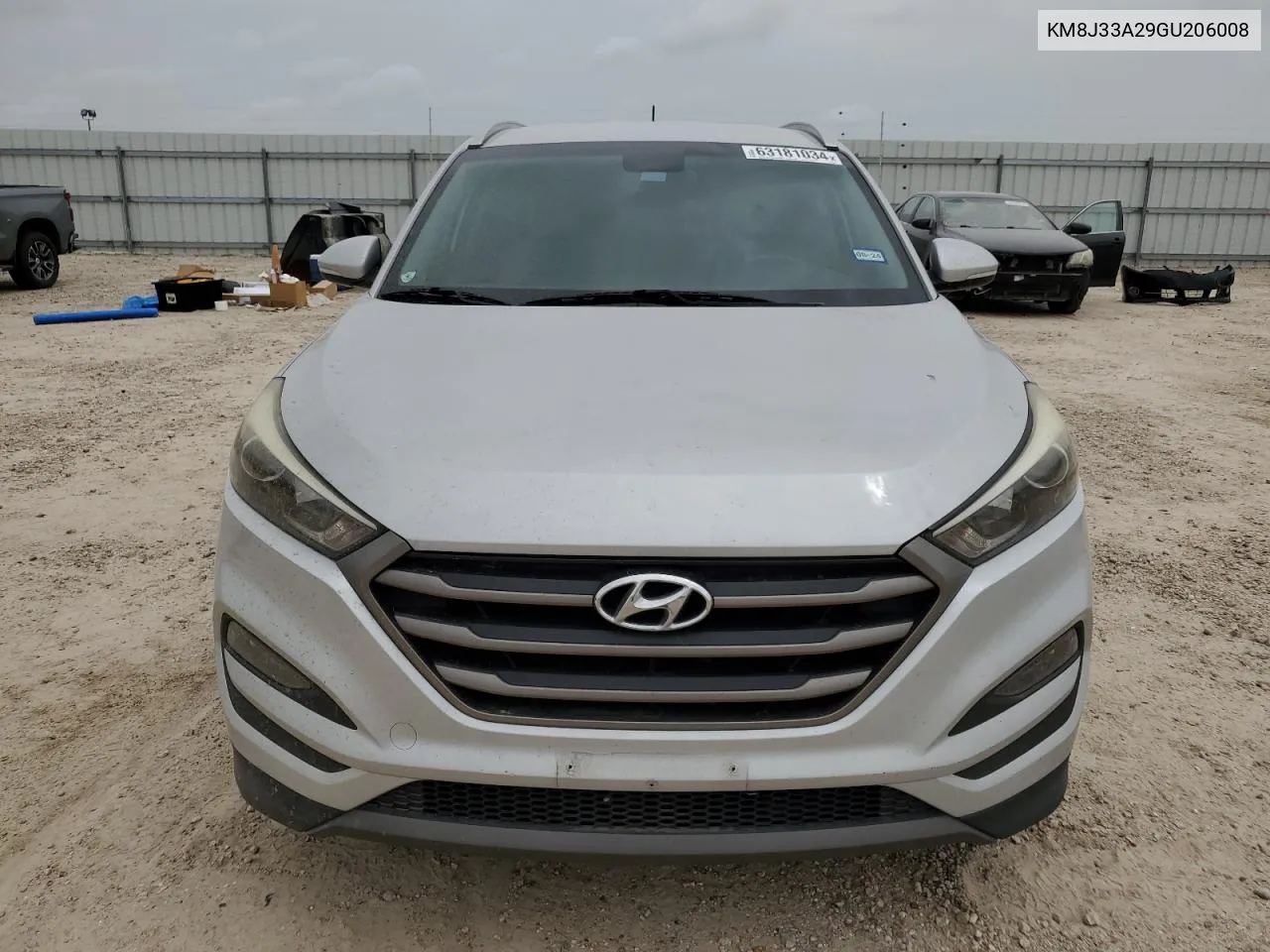 2016 Hyundai Tucson Limited VIN: KM8J33A29GU206008 Lot: 63181034