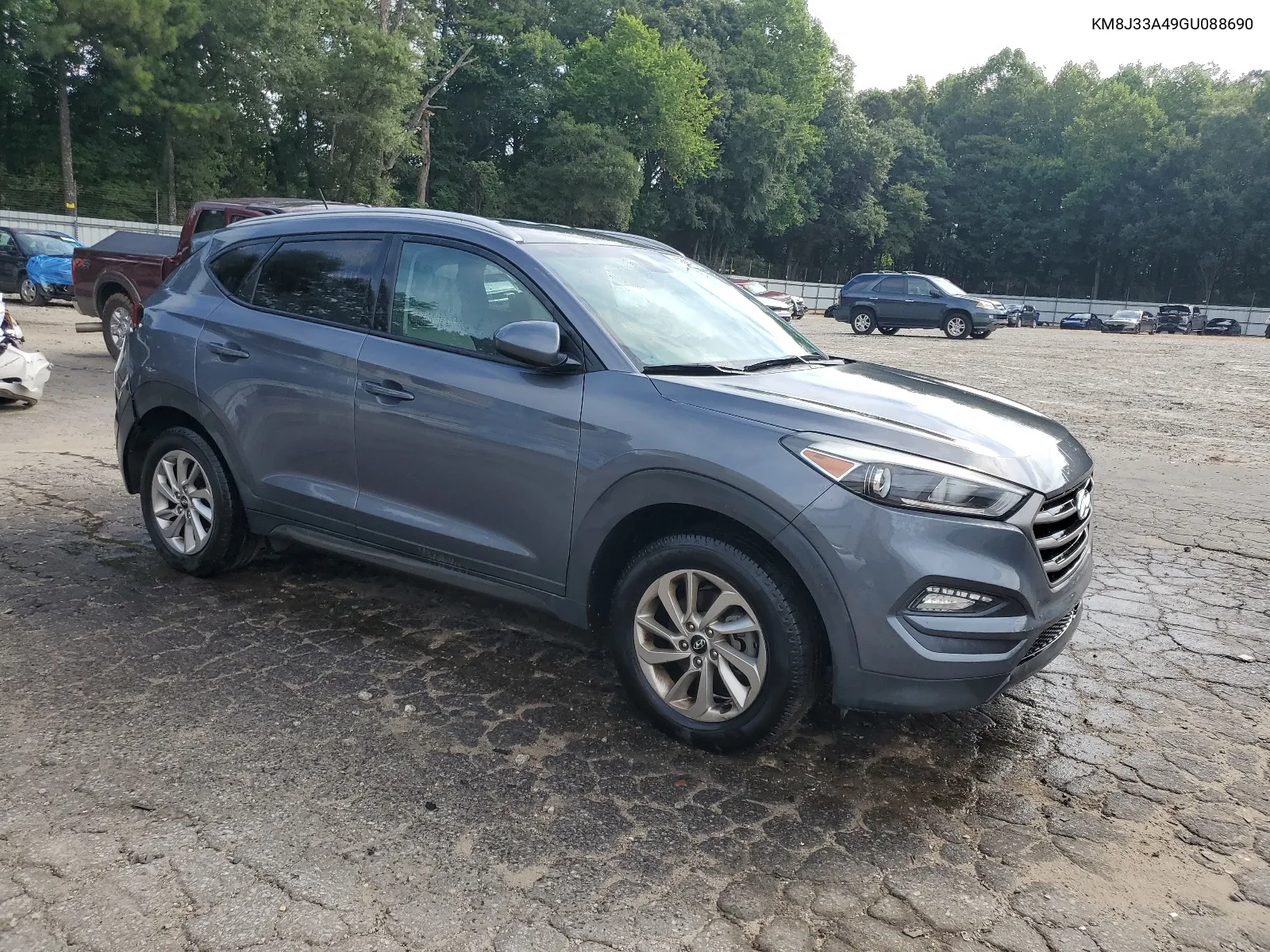 2016 Hyundai Tucson Limited VIN: KM8J33A49GU088690 Lot: 63861194