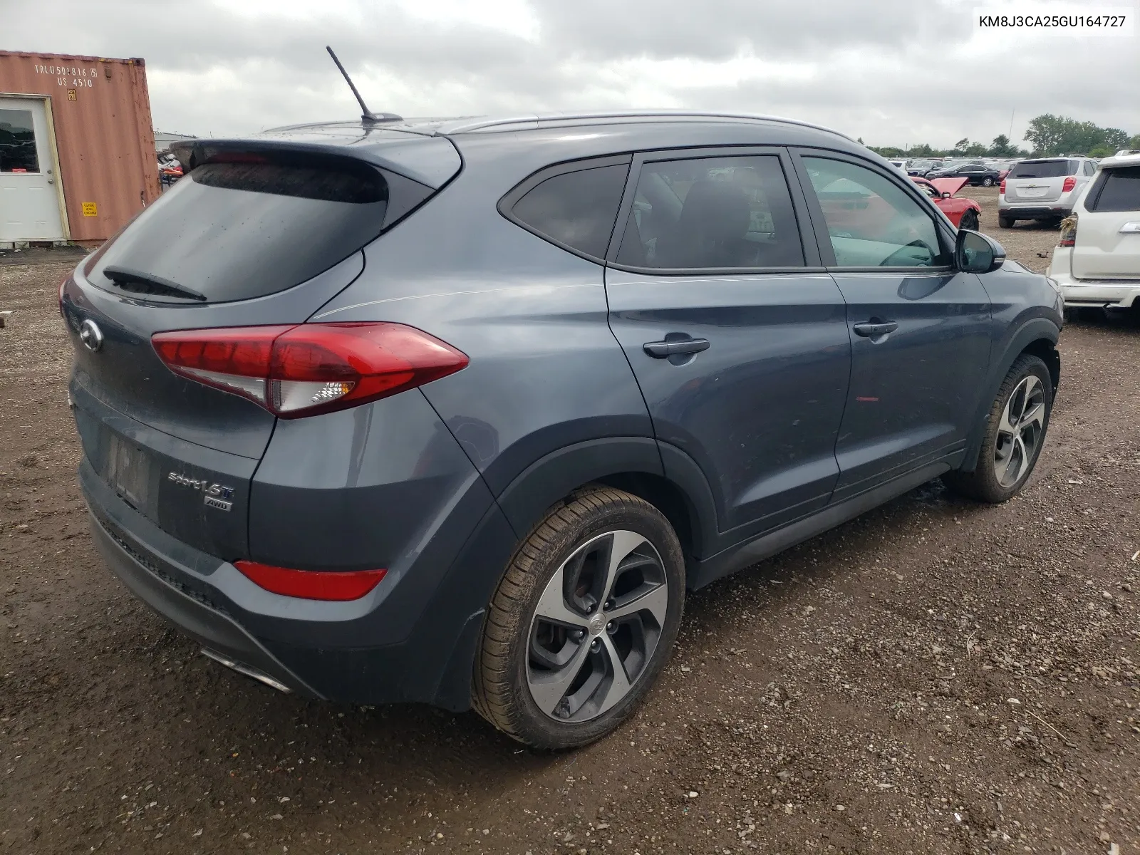 2016 Hyundai Tucson Limited VIN: KM8J3CA25GU164727 Lot: 64784824