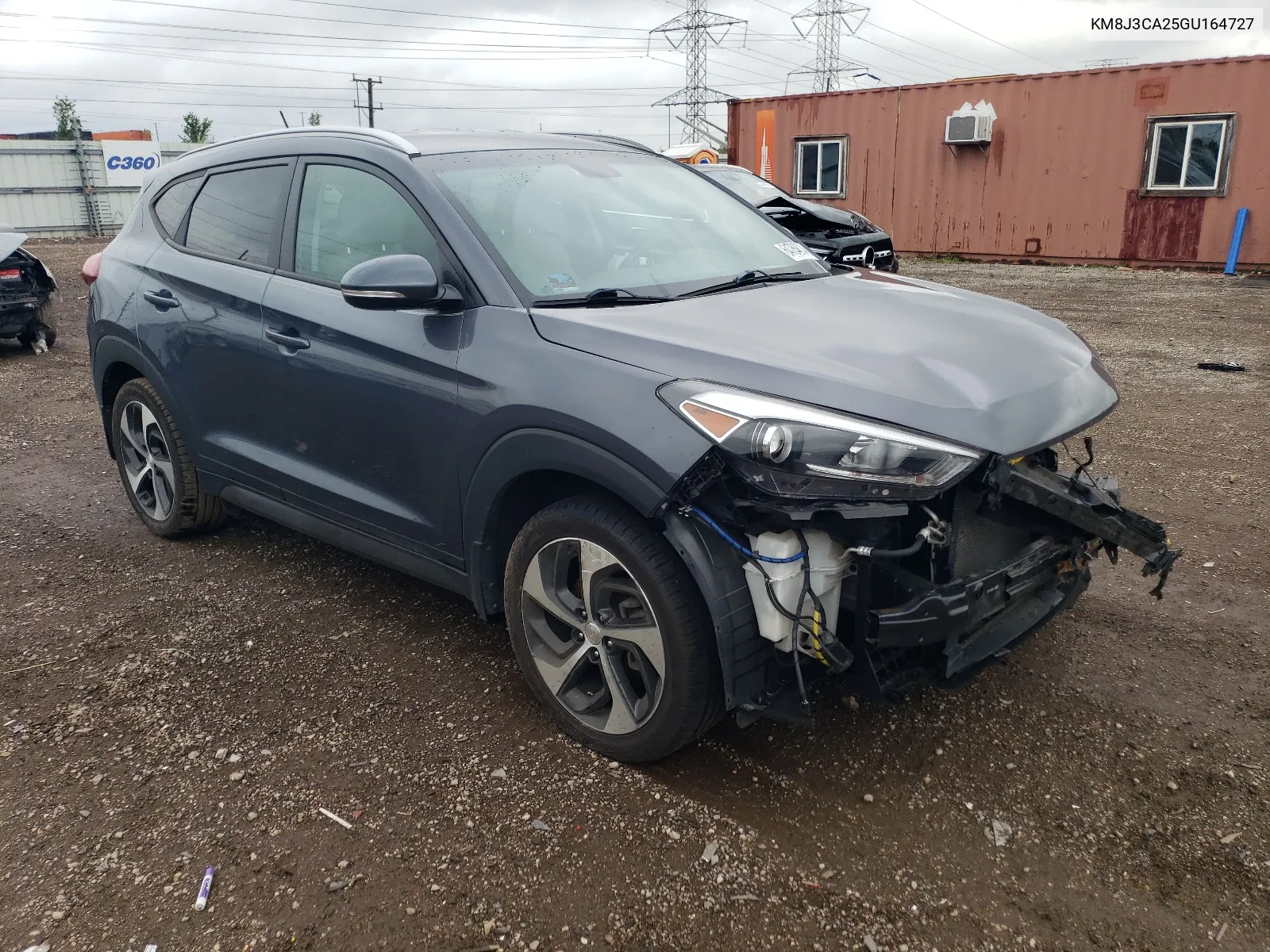 2016 Hyundai Tucson Limited VIN: KM8J3CA25GU164727 Lot: 64784824