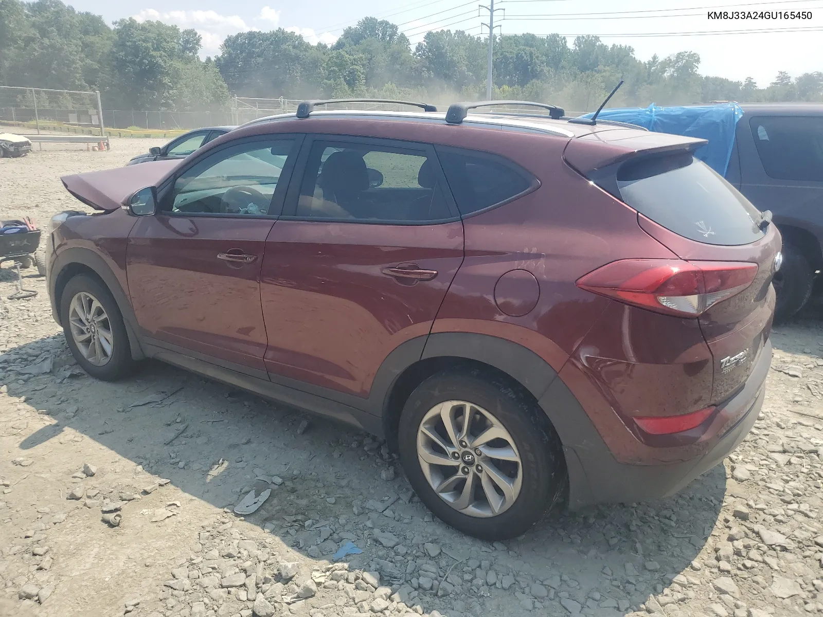 2016 Hyundai Tucson Limited VIN: KM8J33A24GU165450 Lot: 65703084