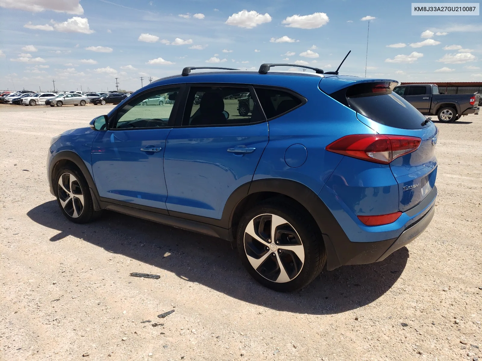 2016 Hyundai Tucson Limited VIN: KM8J33A27GU210087 Lot: 65753404