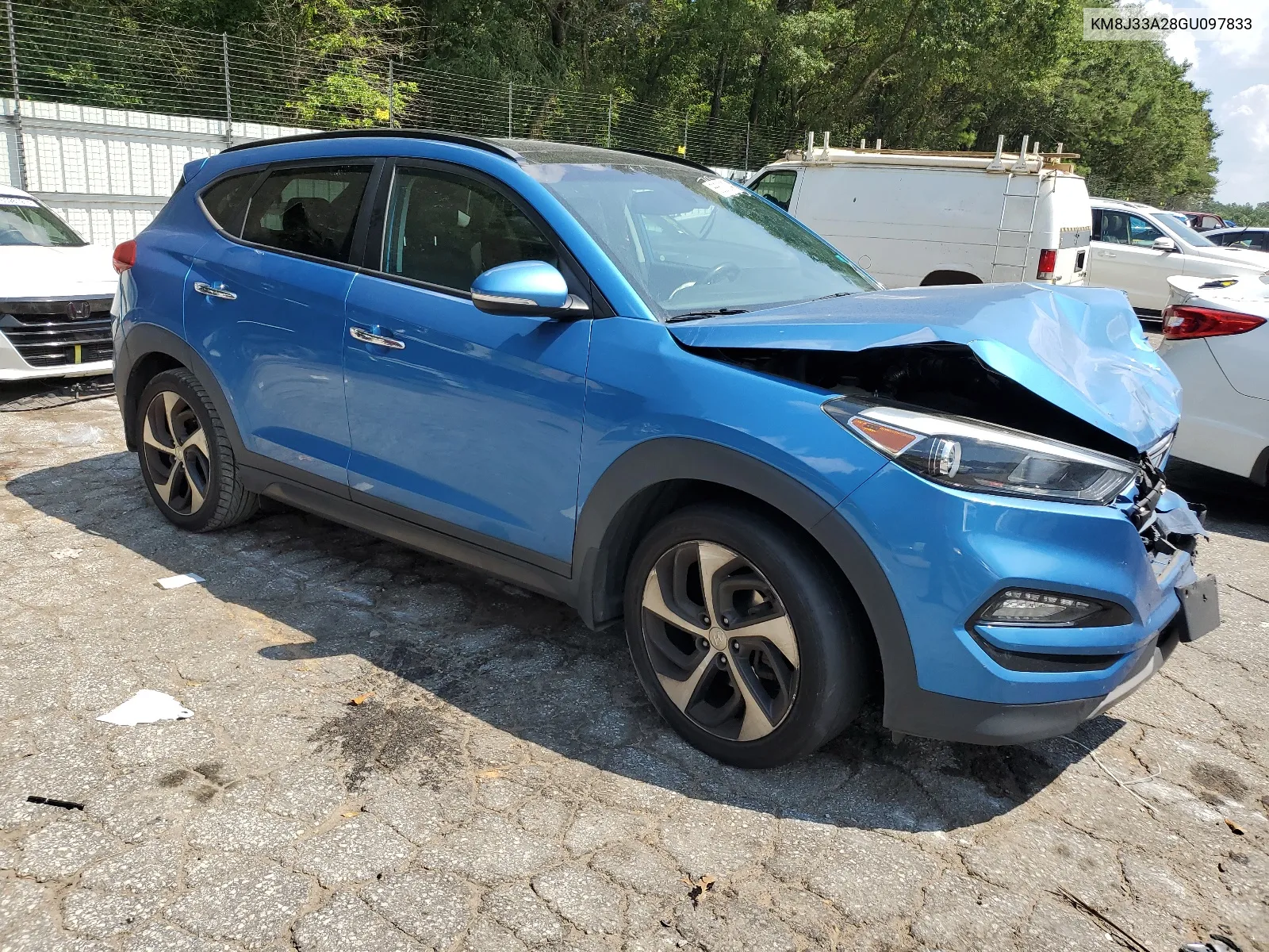 2016 Hyundai Tucson Limited VIN: KM8J33A28GU097833 Lot: 66501384