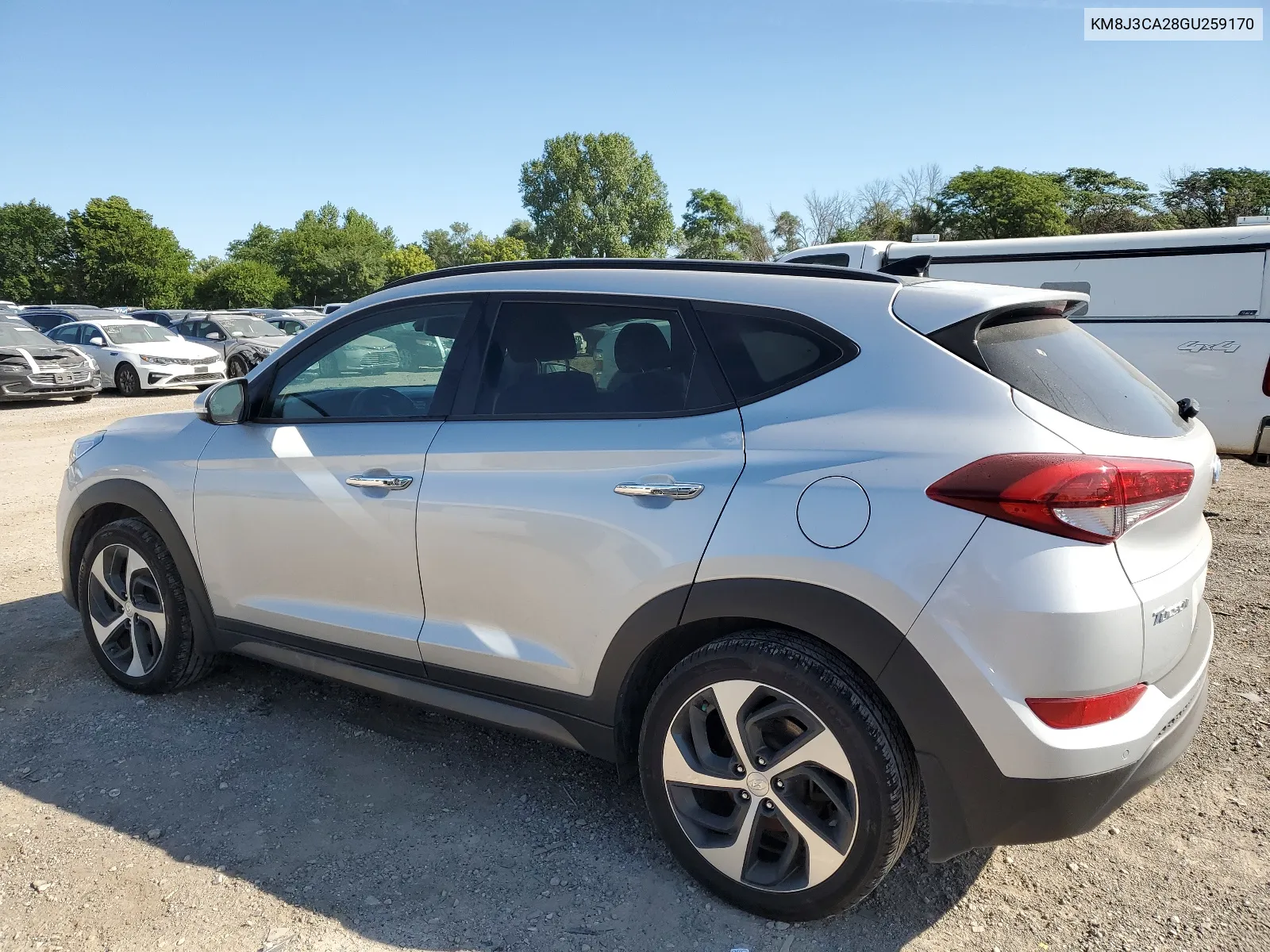 2016 Hyundai Tucson Limited VIN: KM8J3CA28GU259170 Lot: 66524274