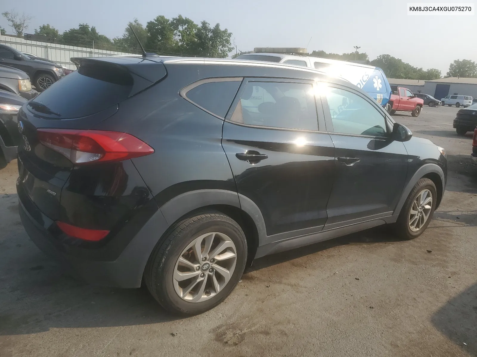 2016 Hyundai Tucson Limited VIN: KM8J3CA4XGU075270 Lot: 66563244